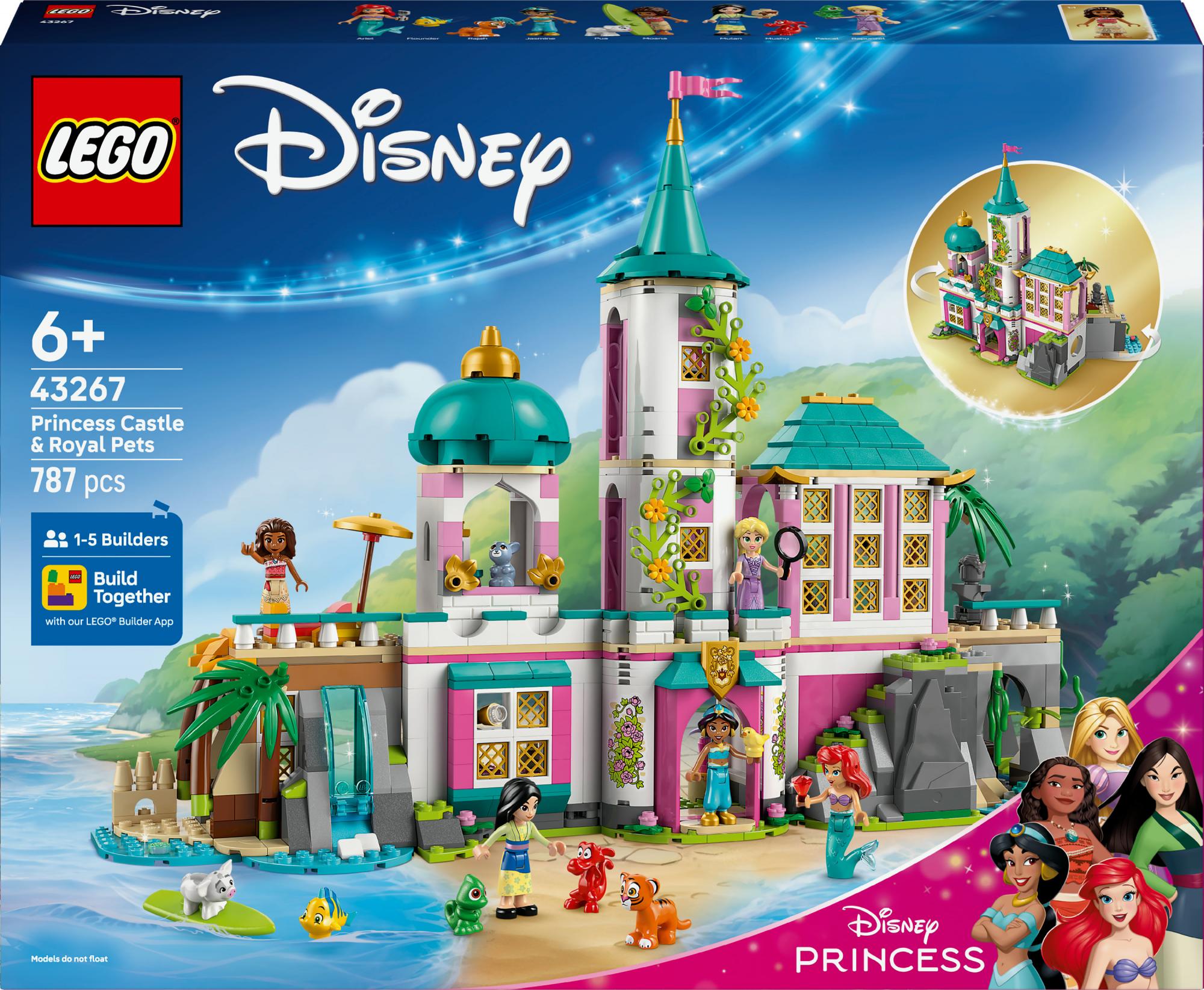 Lego 43267 Disney Princess Castle With Pets Geekd Dk