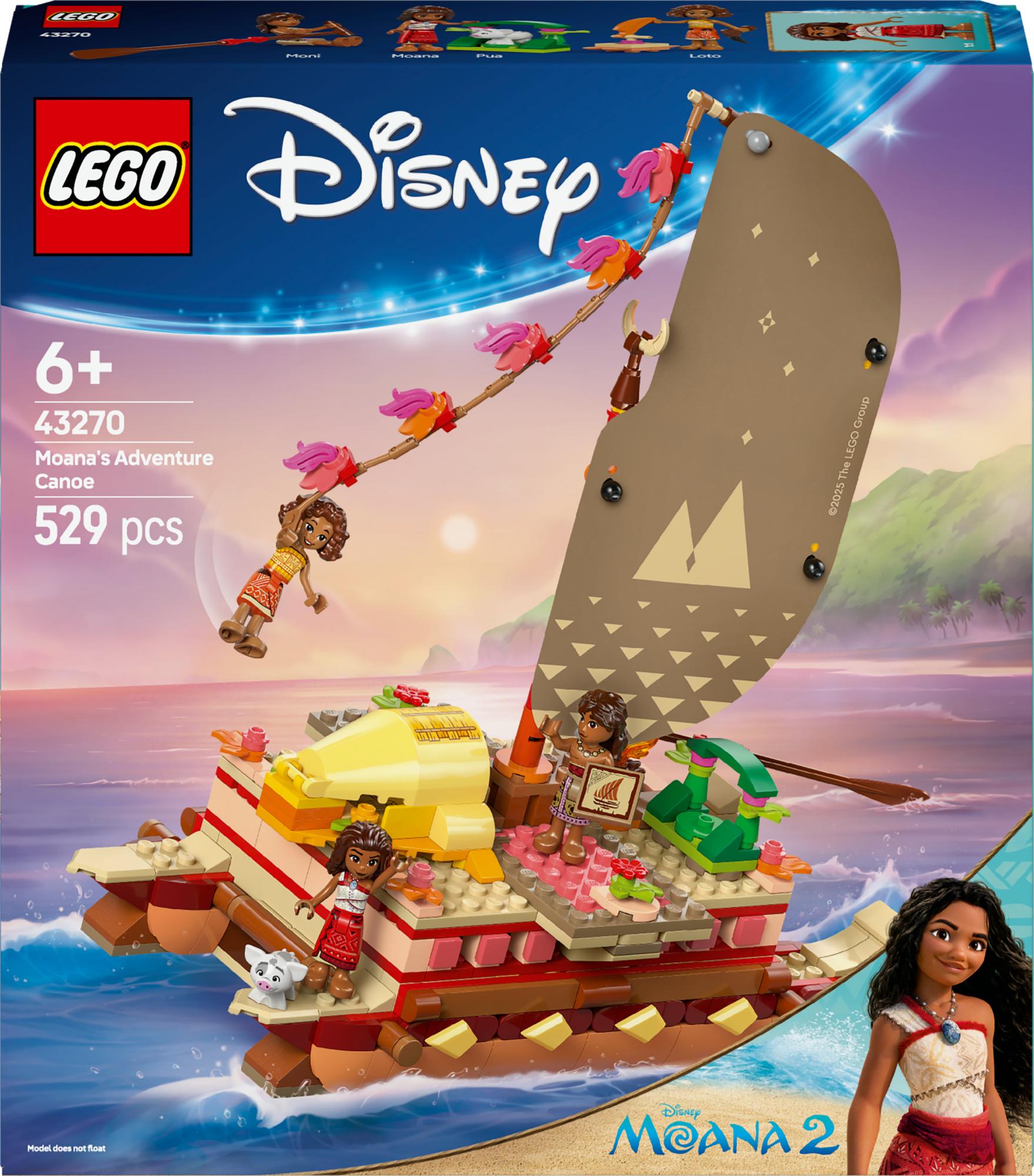 Lego 43270 Disney Princess Vaiana Apos   Adventure Raft Geekd Dk