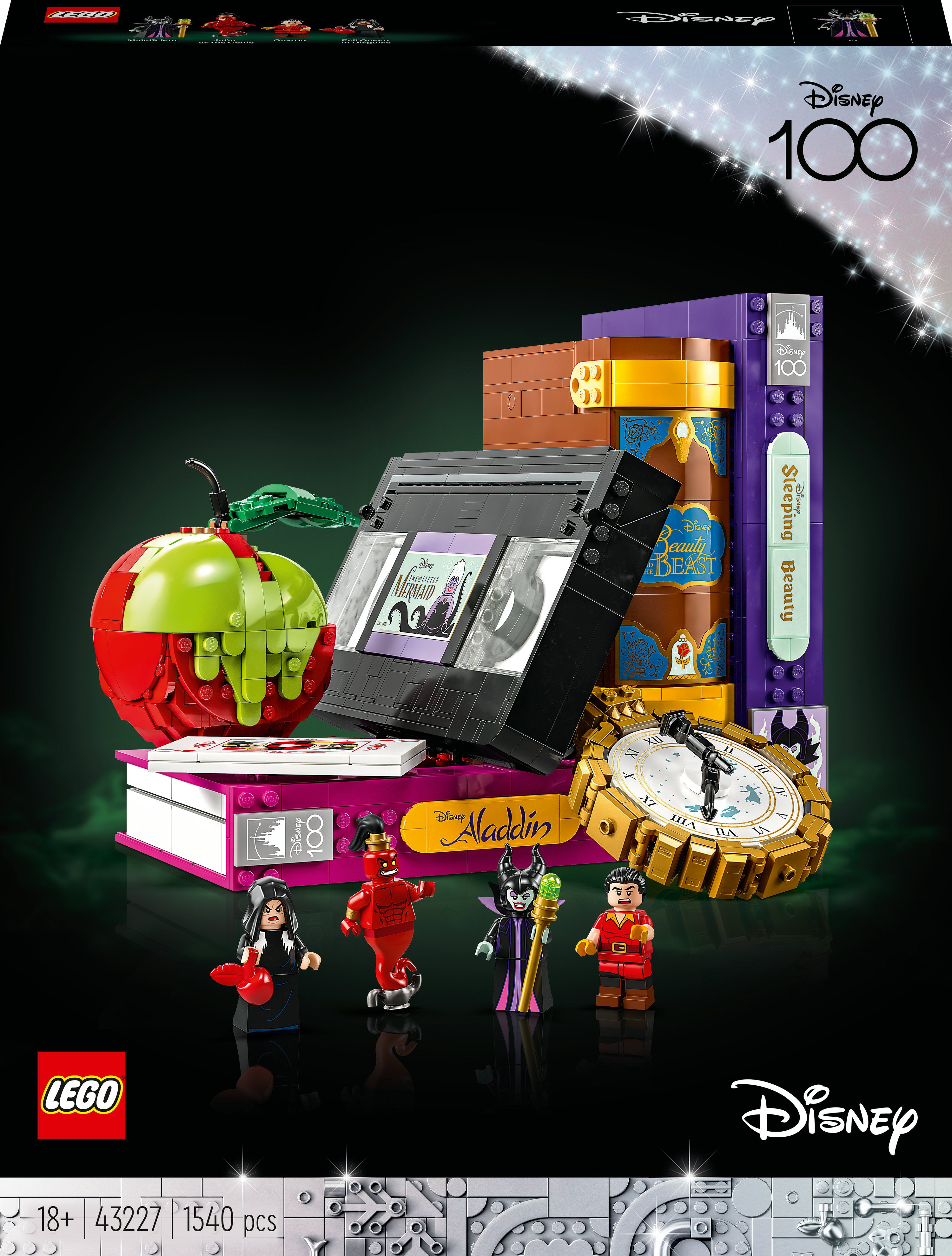 Lego Disney Skurke Ikoner  43227  Geekd Dk