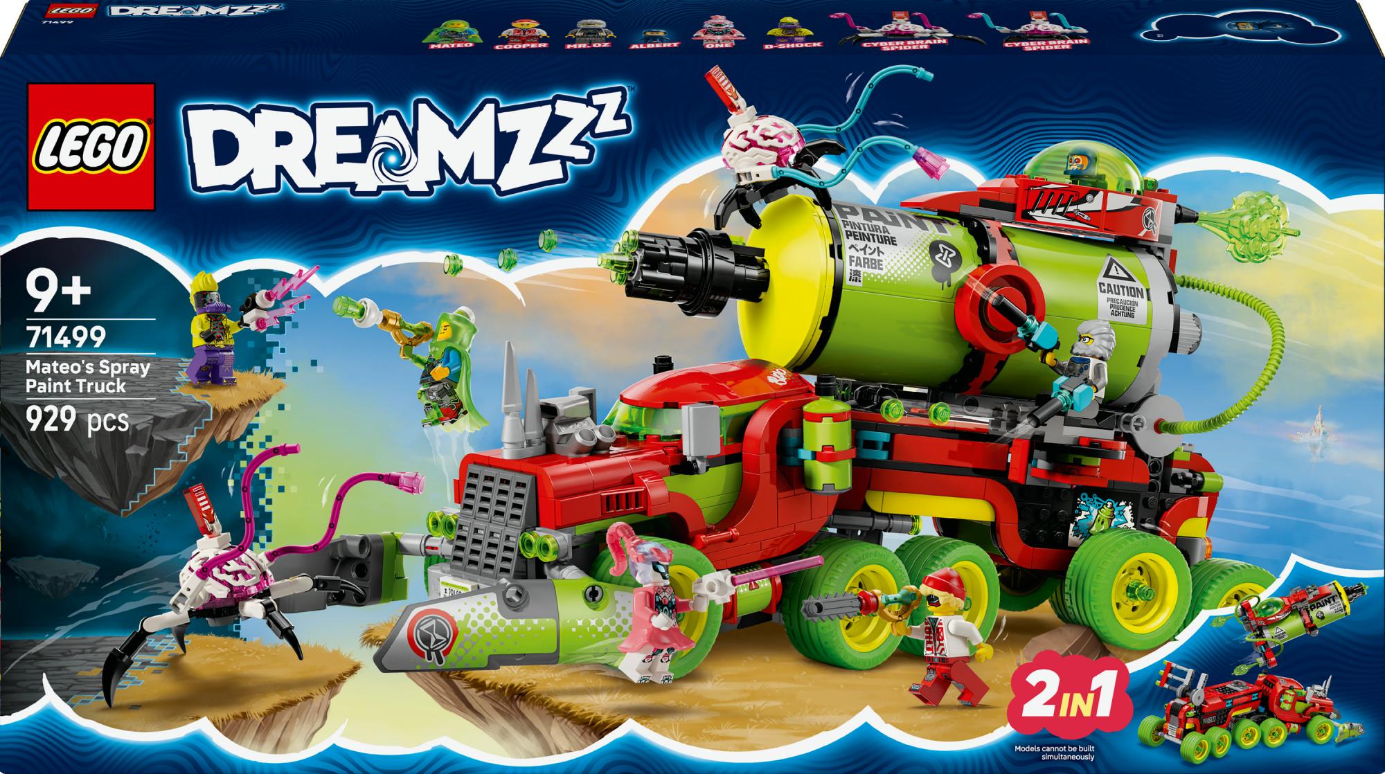 Lego 71499 Dreamzz Mateo   Spray Can Truck