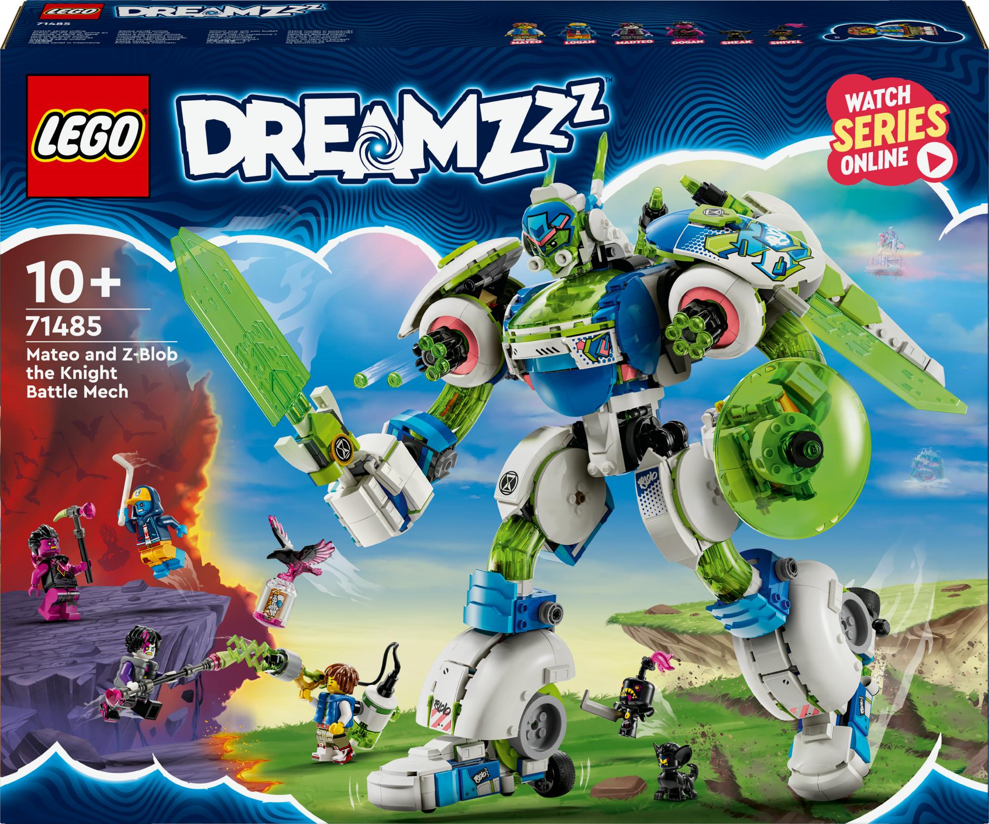 Lego 71485 Dreamzzz Mateo And  -blob The Knight Mech