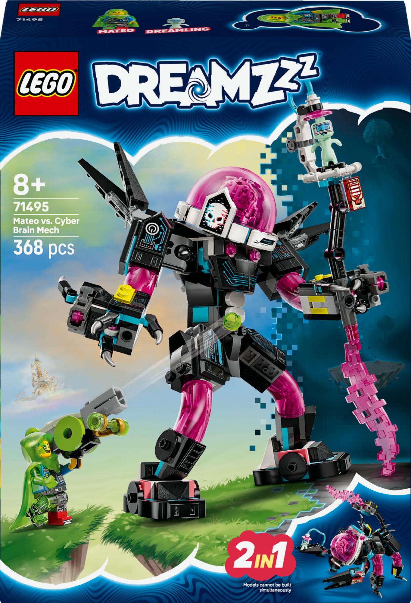 Lego 71495 Dreamzzz Mateo Vs  Cyberbrain Mech Geekd Dk