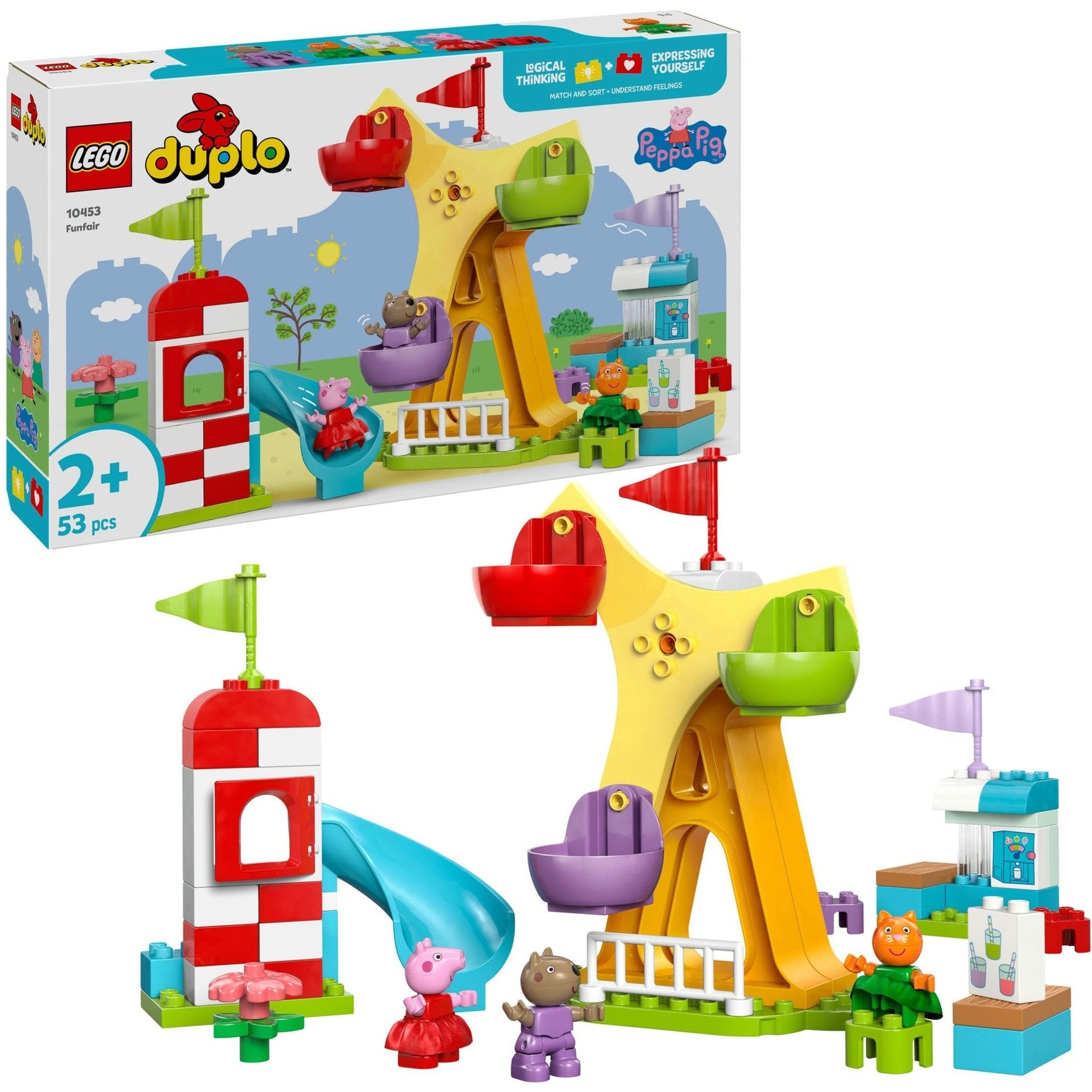 Lego 10453 Duplo Peppa Pig Fair Geekd Dk