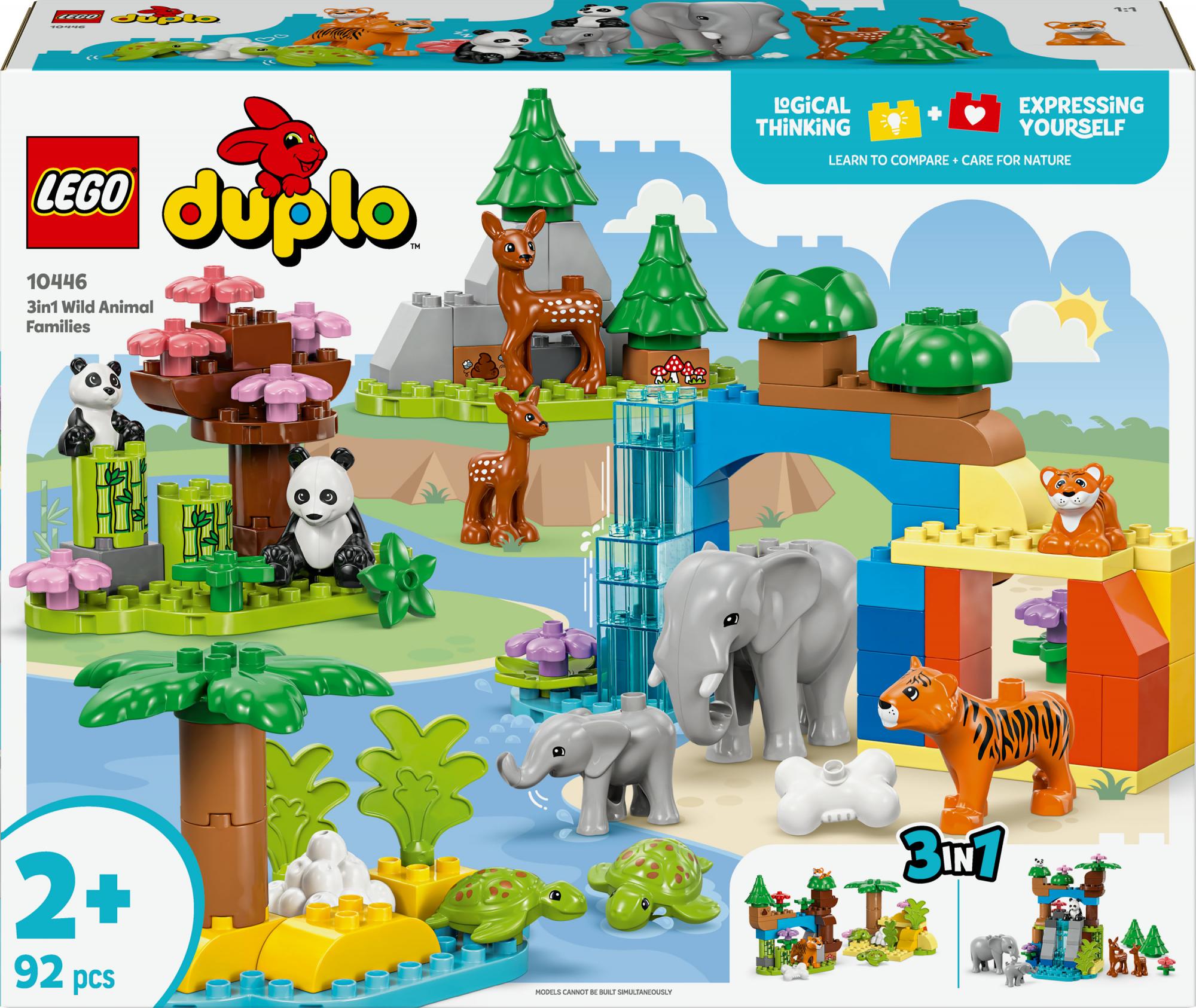 Lego Duplo Town  -in-  Wild Animal Families Geekd Dk