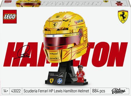 Lego Editions Scuderia Ferrari Hp Lewis Hamilton-hjelm Geekd Dk