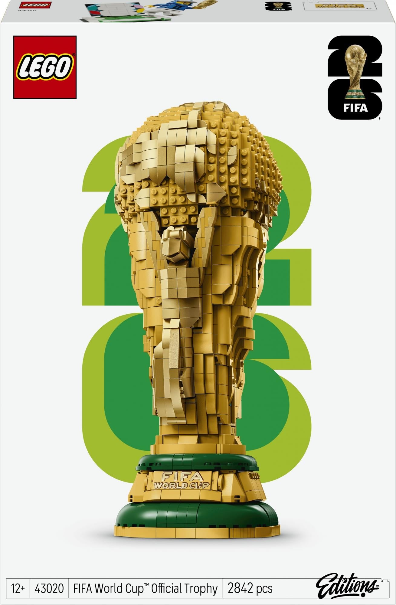 Lego 43020 Editions Sports Offizieller Pokal Der Fifa Fuã Ball-weltmeisterschaft Geekd Dk