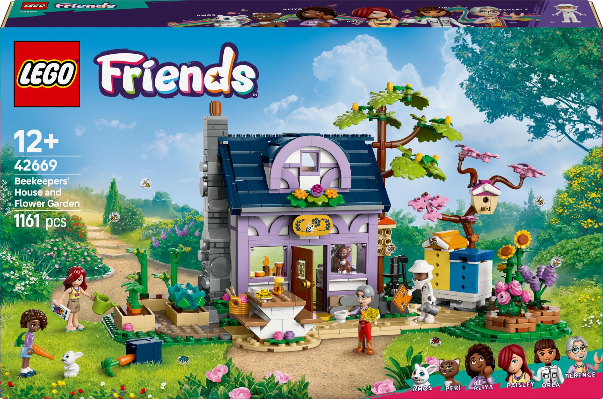 Lego 42669 Friends Beekeepers  House And Flower Garden