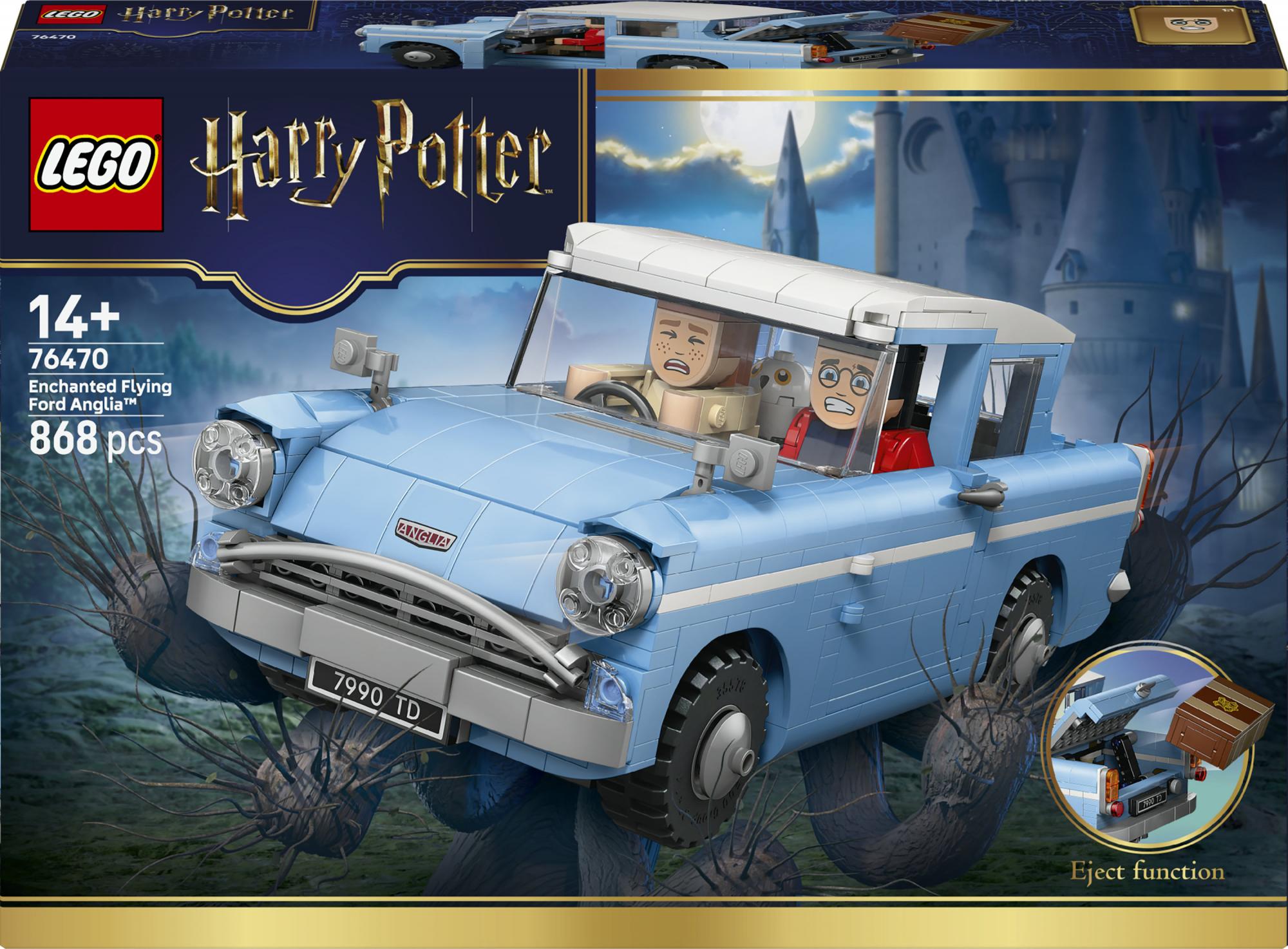 Lego Harry Potter   Enchanted Flying Ford Anglia Geekd Dk