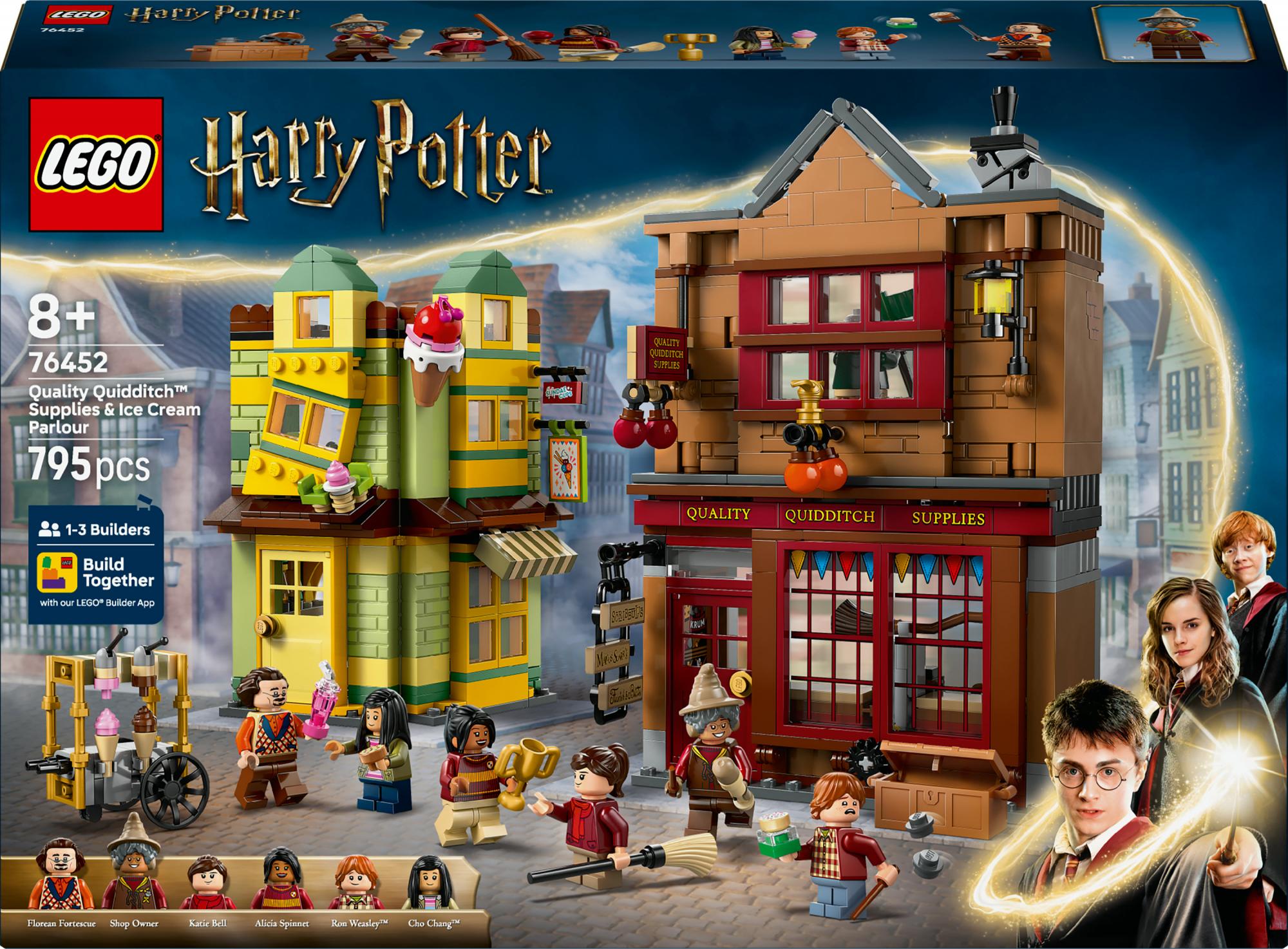 Lego 76452 Harry Potter Quality Quidditch And Fortescue   Ice Cream Parlor