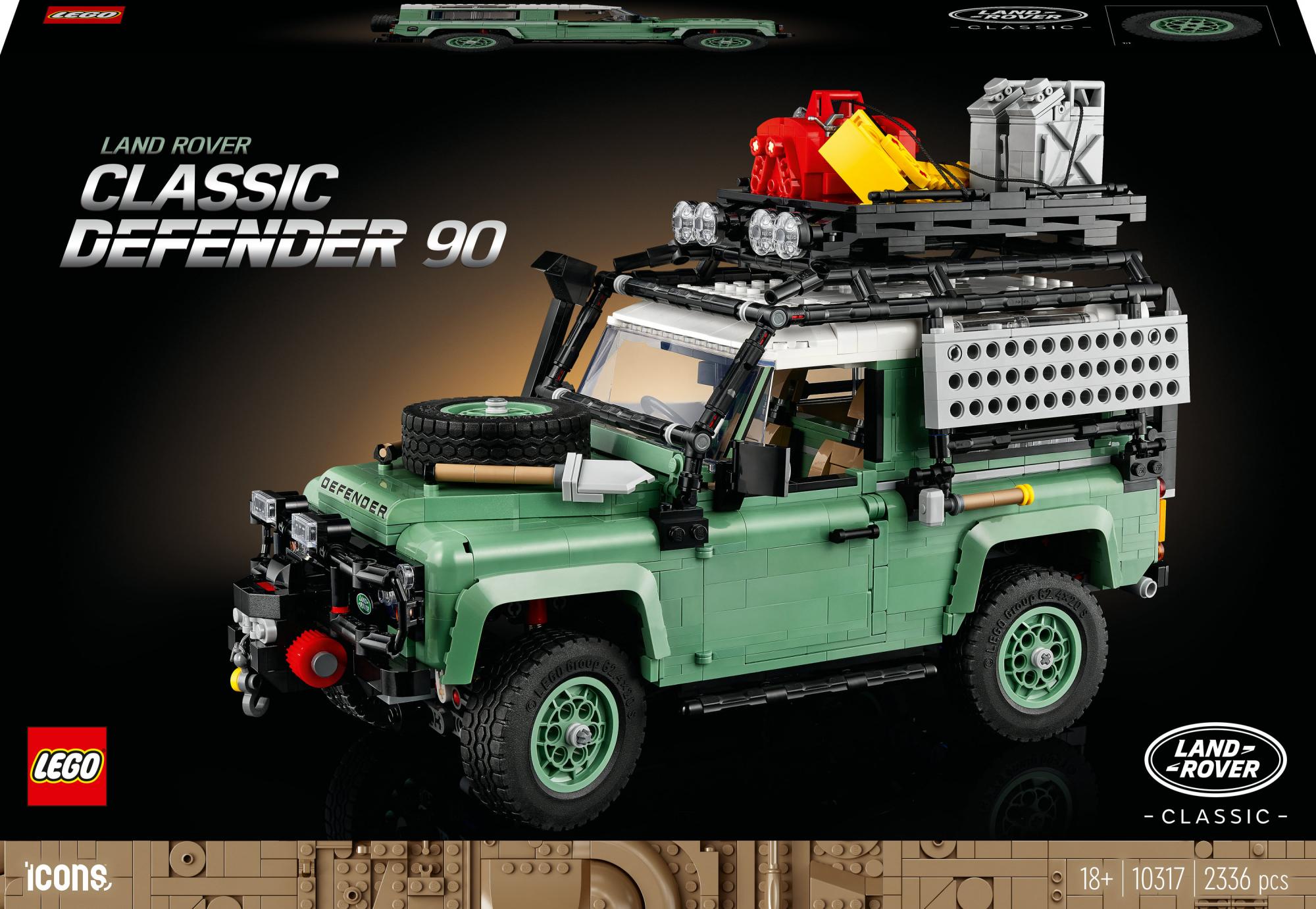 Lego Icons Land Rover Classic Defender 90  10317  Geekd Dk