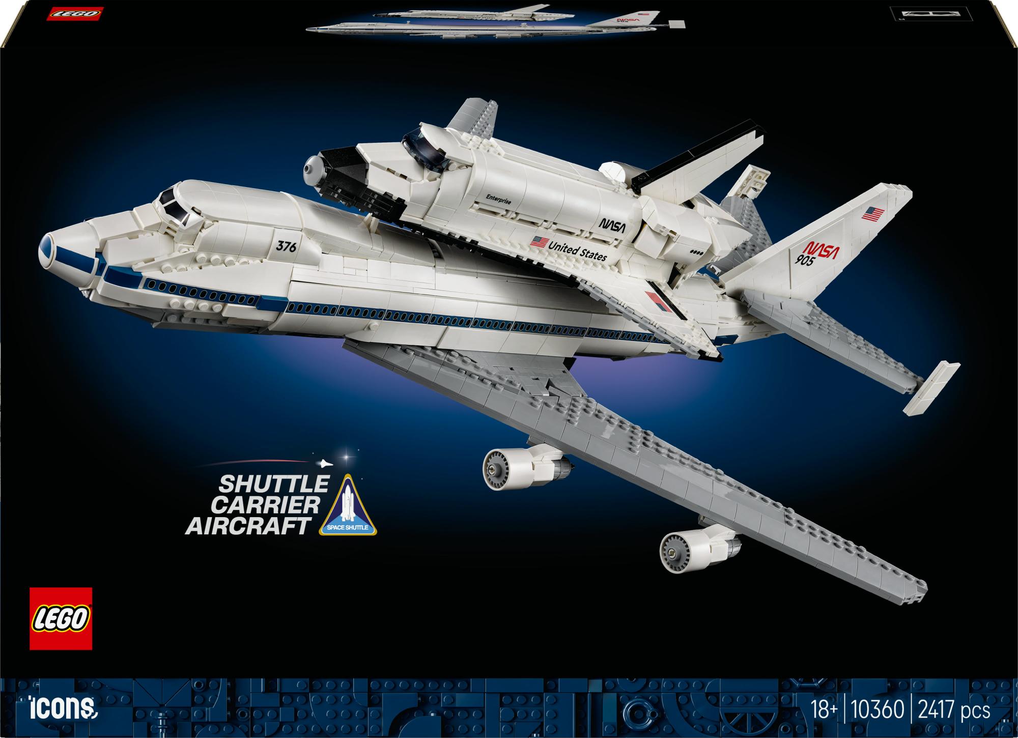 Lego Icons   Shuttle Carrier Aircraft Geekd Dk