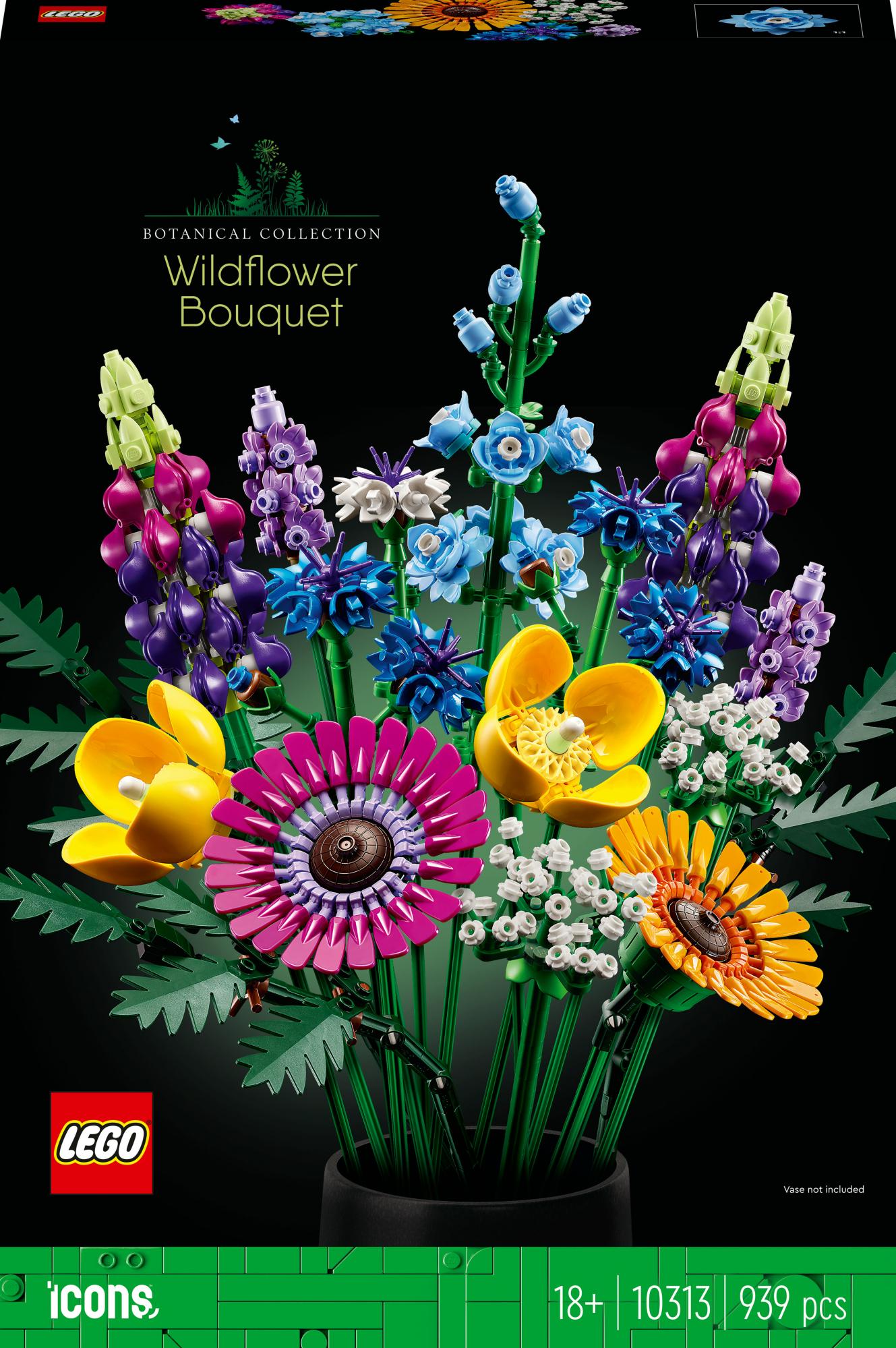 Lego Icons Vild Blomster Buket  10313