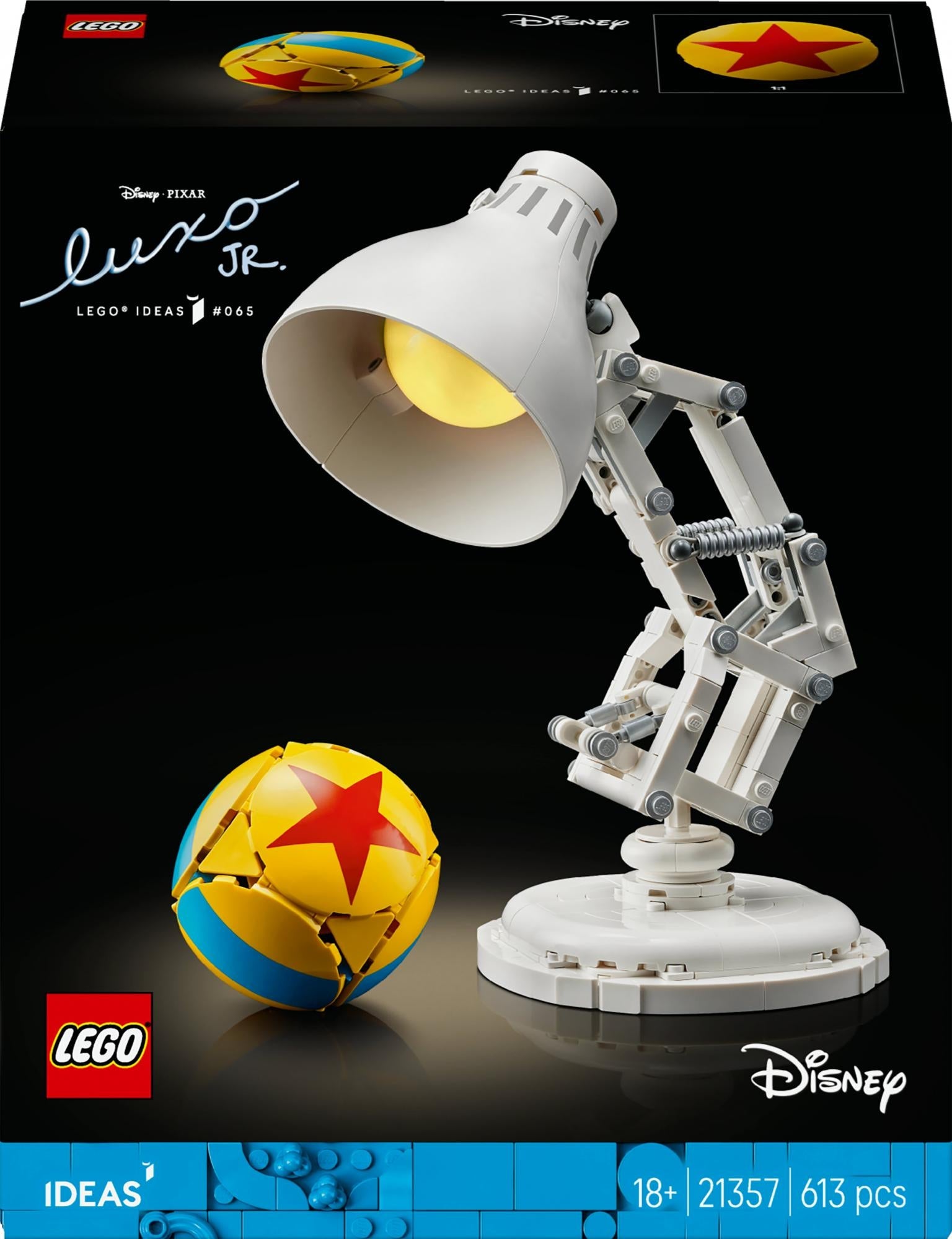 Lego 21357 Ideas Disney Pixar Luxo Jr