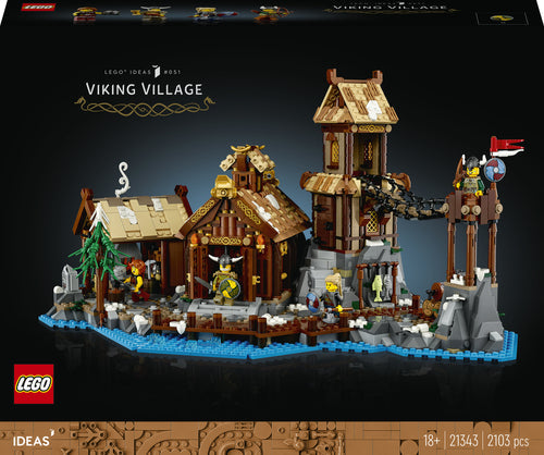 Lego Ideas Vikingelandsby  21343  Geekd Dk