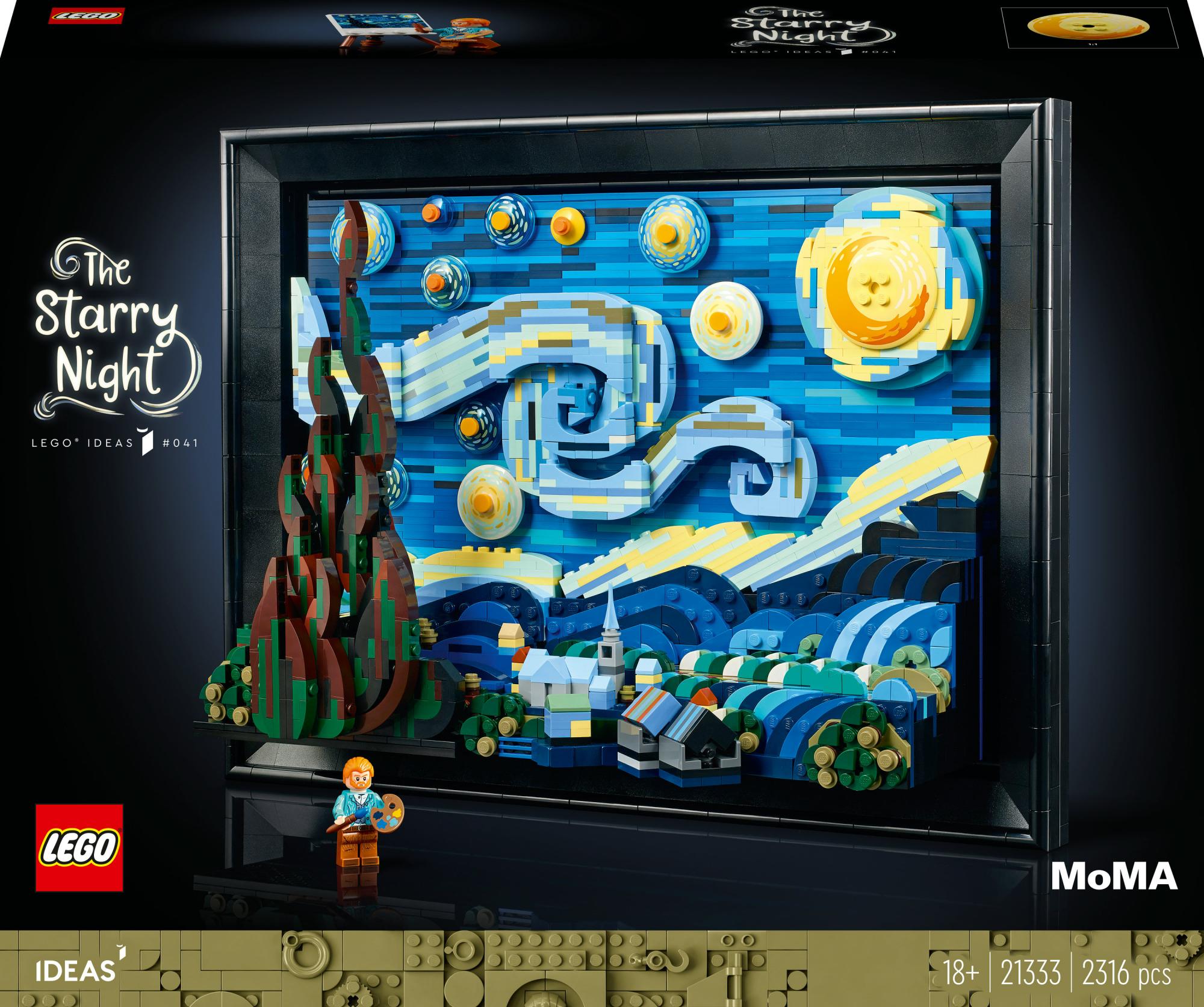 Lego 21333 Ideas Vincent Van Gogh Starry Night Geekd Dk