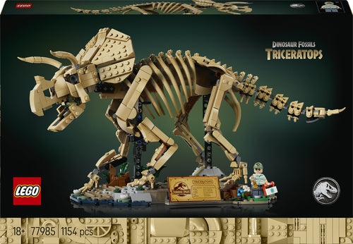 Lego Jurassic World Dinosaurfossiler: Triceratops Geekd Dk