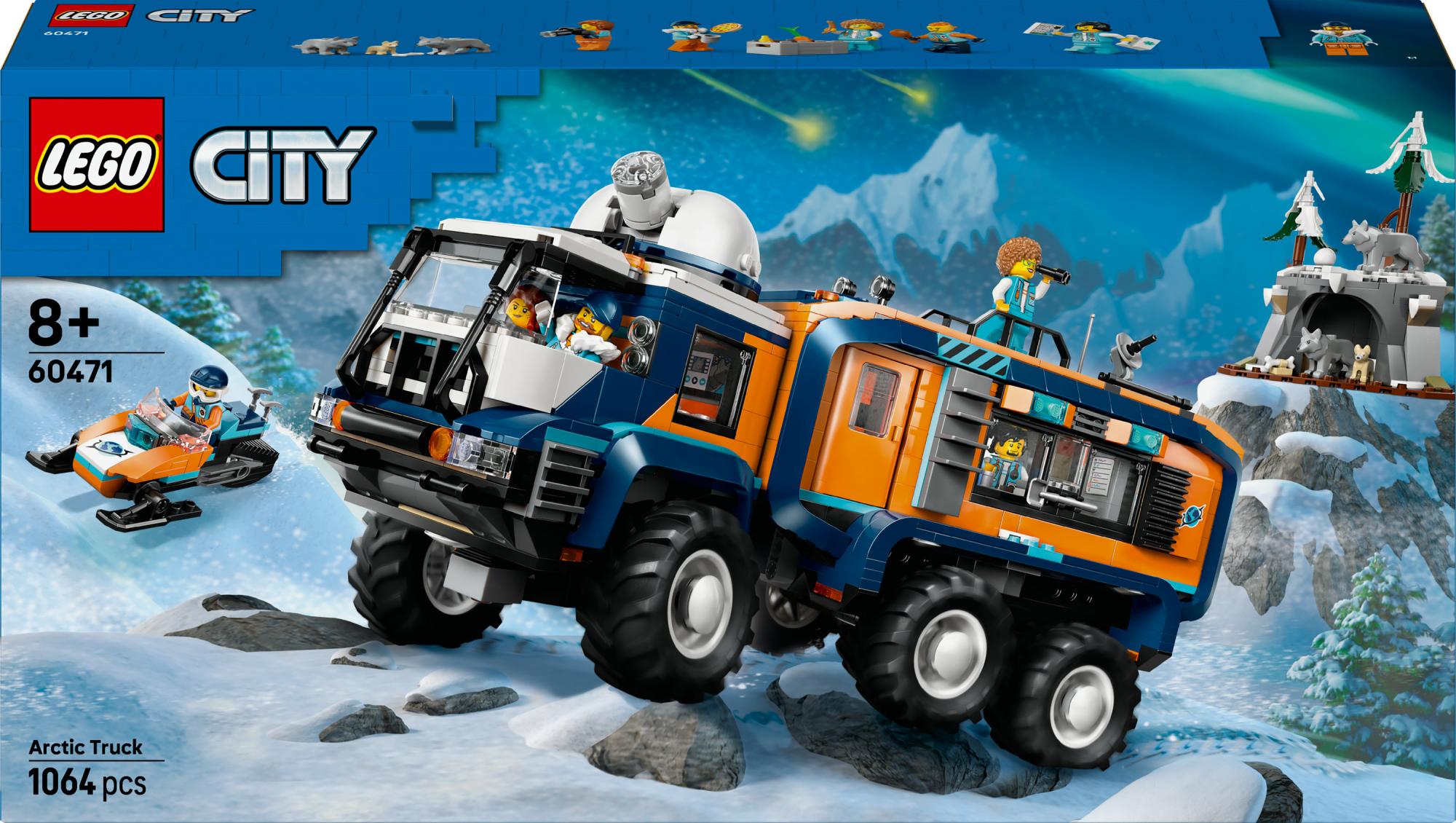 Lego Lego City Arctic Explorer Science Lab Truck  60471  Geekd Dk
