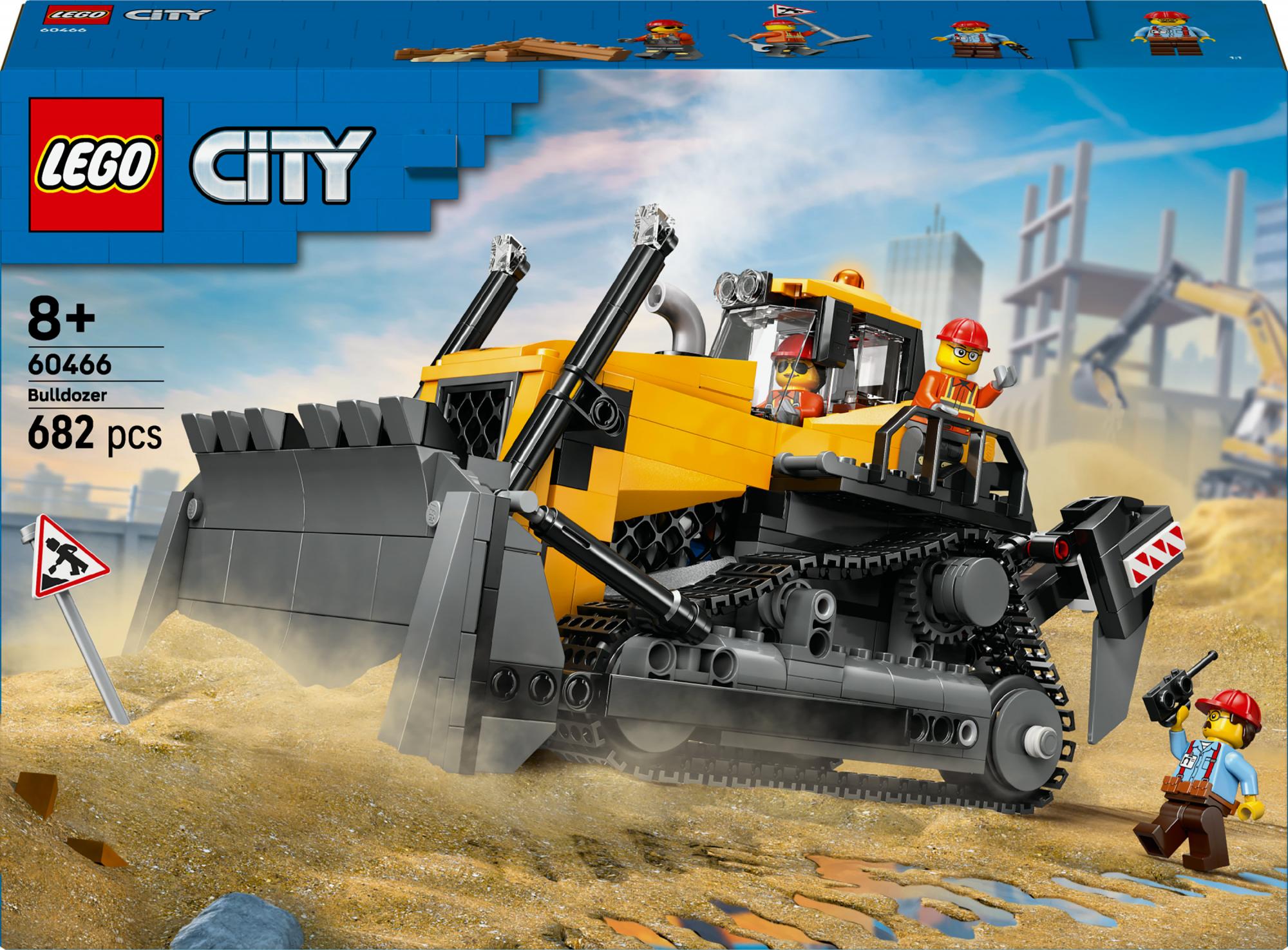 Lego Lego City Yellow Bulldozer  60466