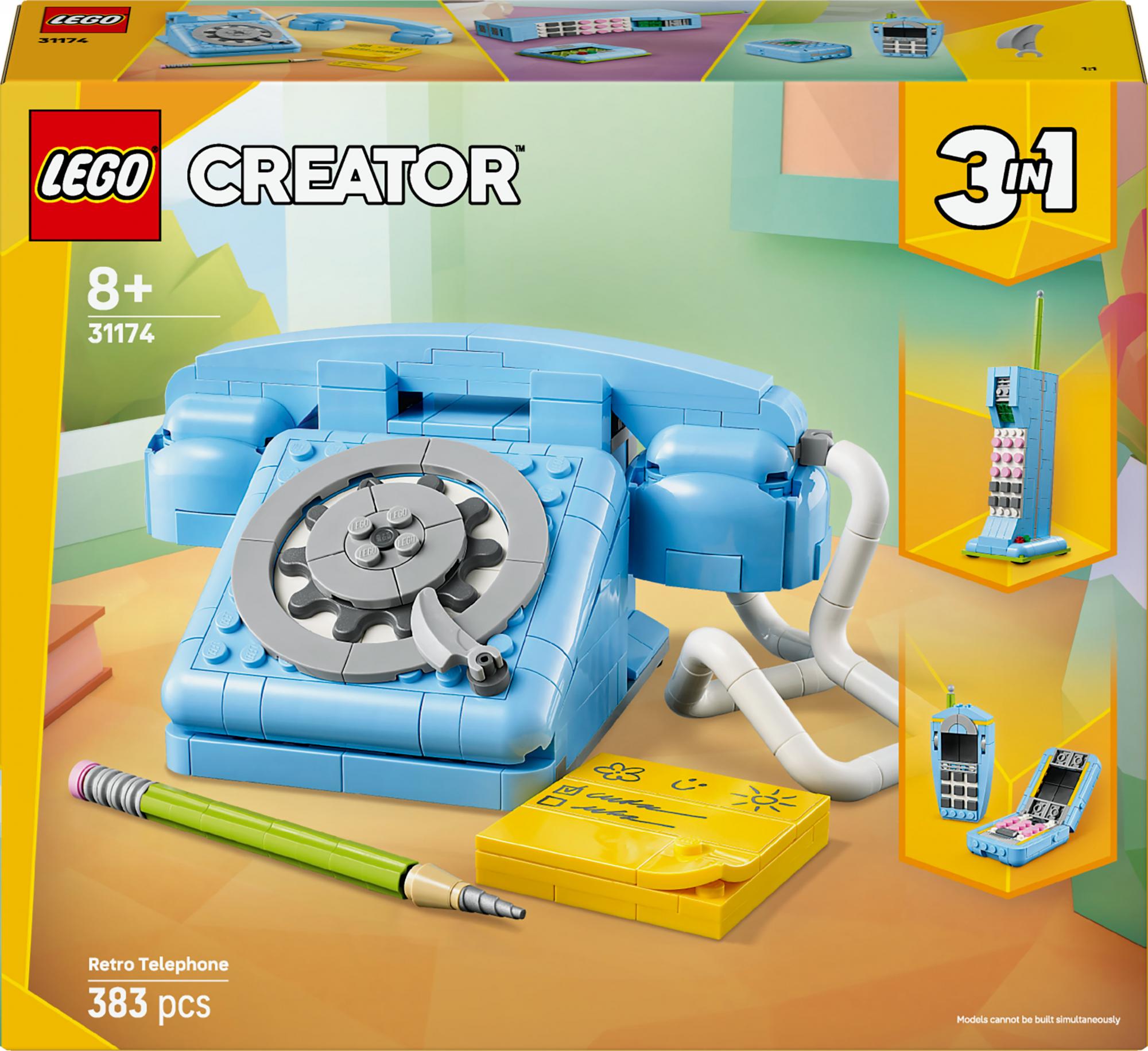 Lego Lego Creator Retro Telephone  31174  Geekd Dk