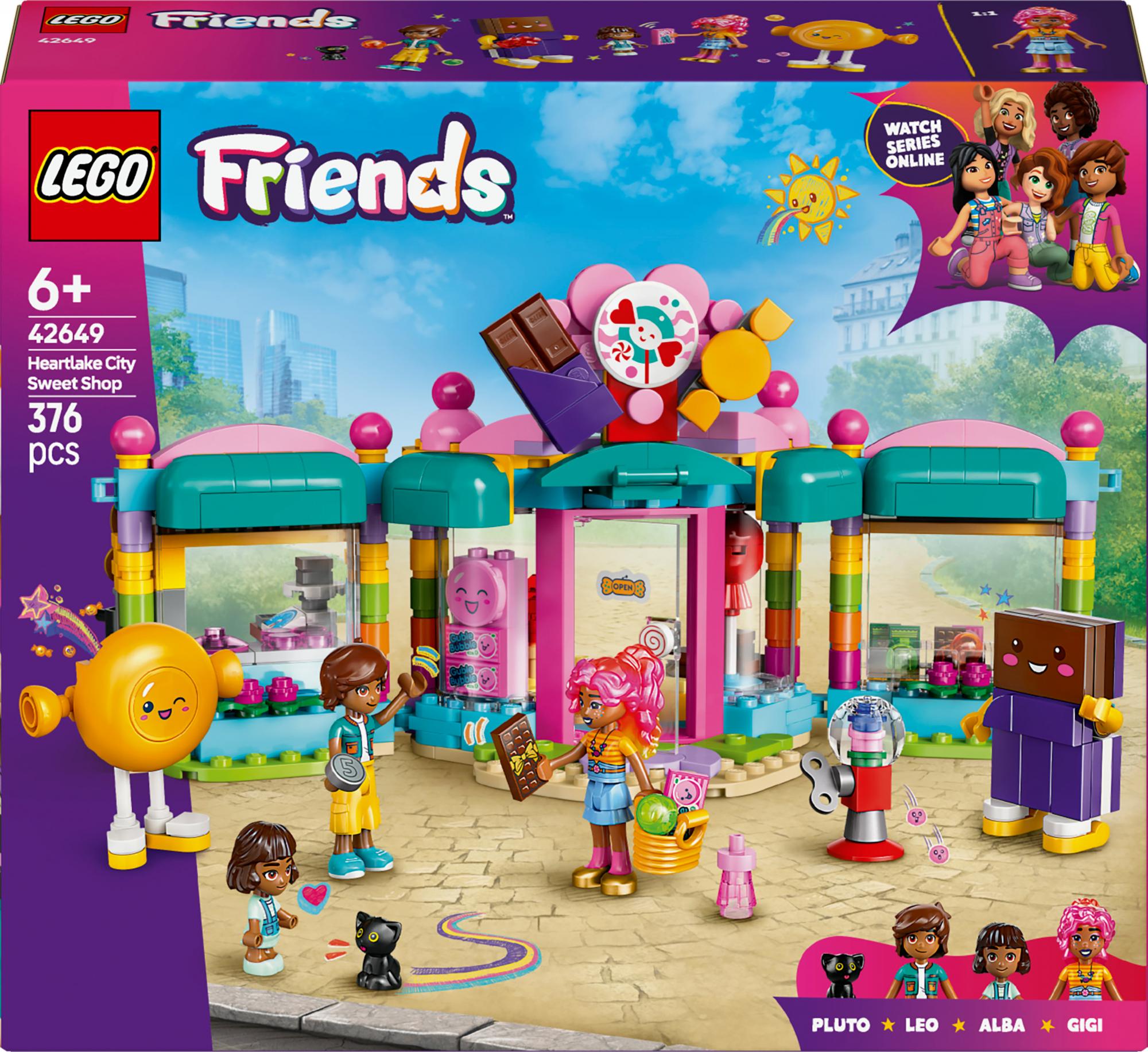 Lego Lego Friends Heartlake City Sweet Shop  42649  Geekd Dk