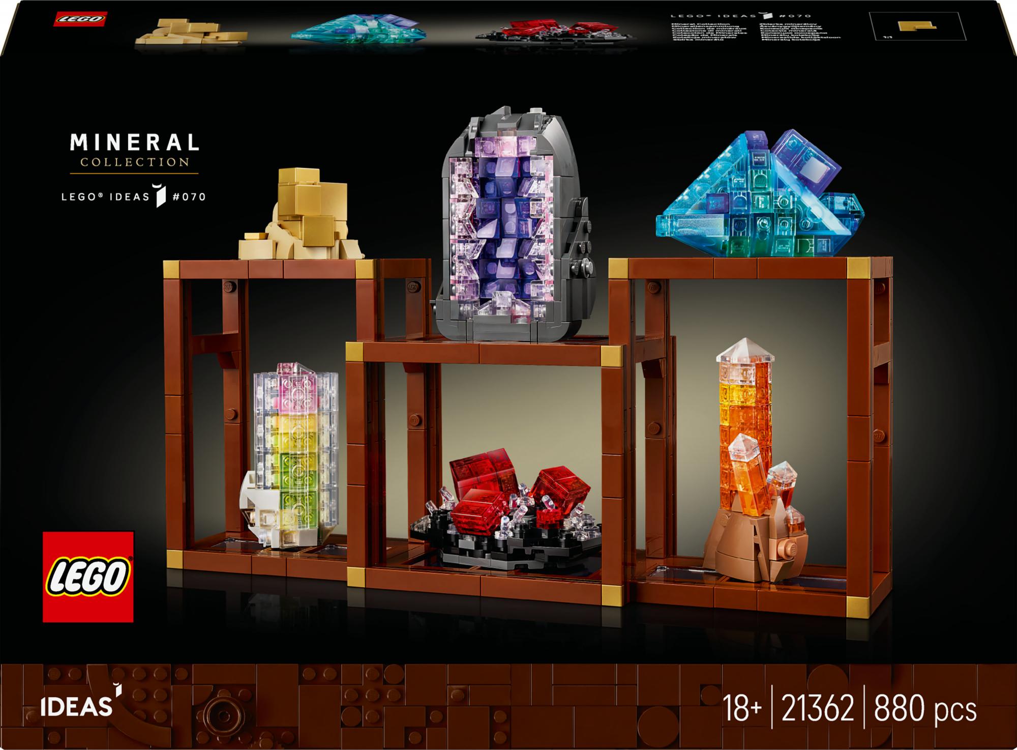 Lego Lego Ideas Mineral Collection  21362  Geekd Dk