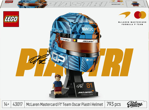 Lego Mclaren Mastercard F1 Team Oscar Piastri-hjelm Geekd Dk