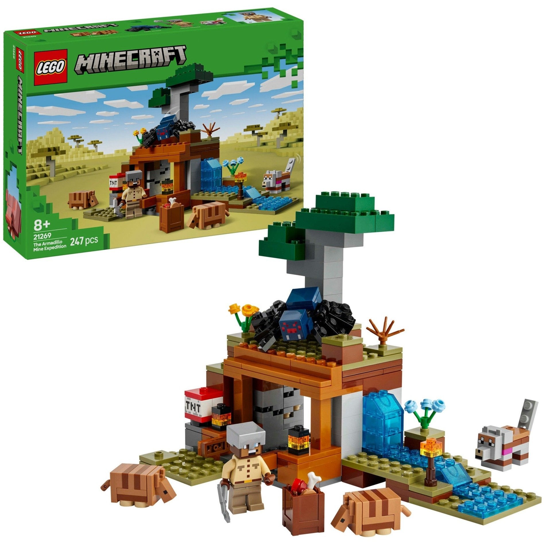 Lego 21269 Minecraft The Armadillo Mine Expedition Geekd Dk