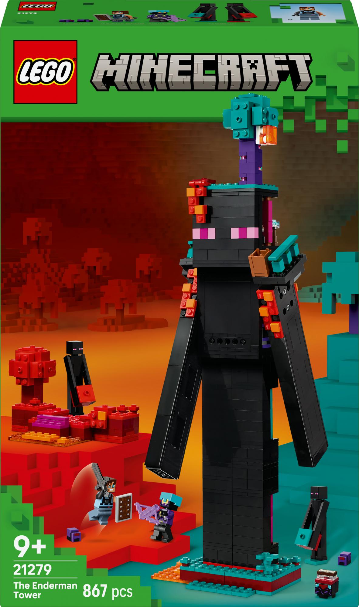 Lego Minecraft The Enderman Tower  21279  Geekd Dk