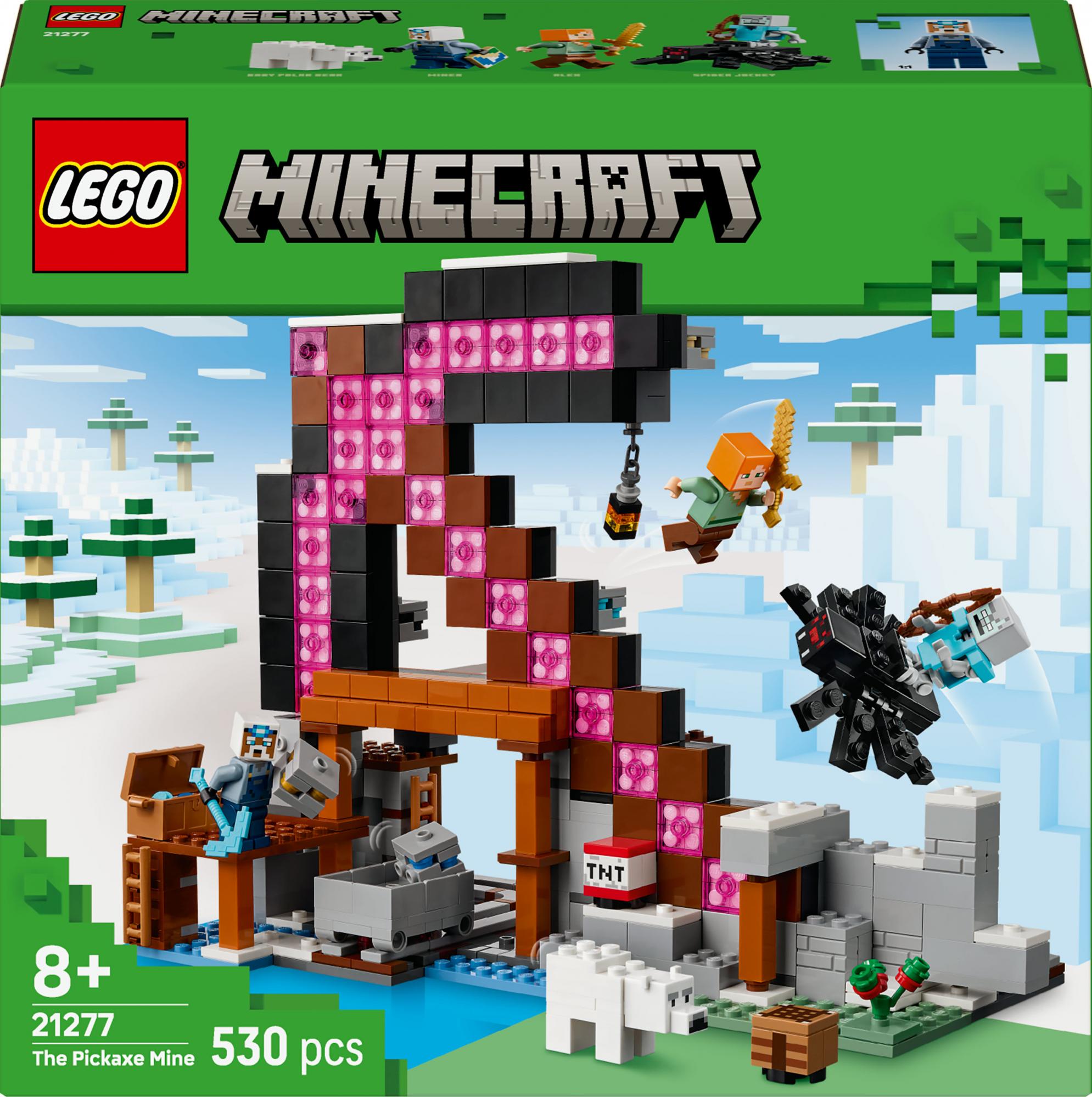 Lego Minecraft The Pickaxe Mine  21277