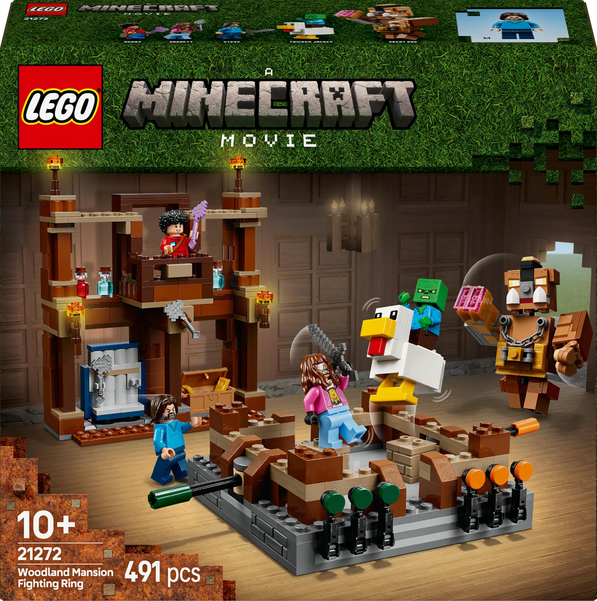 Lego Minecraft Woodland Mansion Fighting Ring  21272