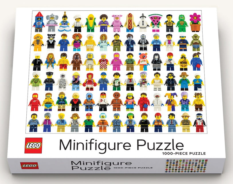 Lego   Minifigur Puslespil 1000  Geekd Dk