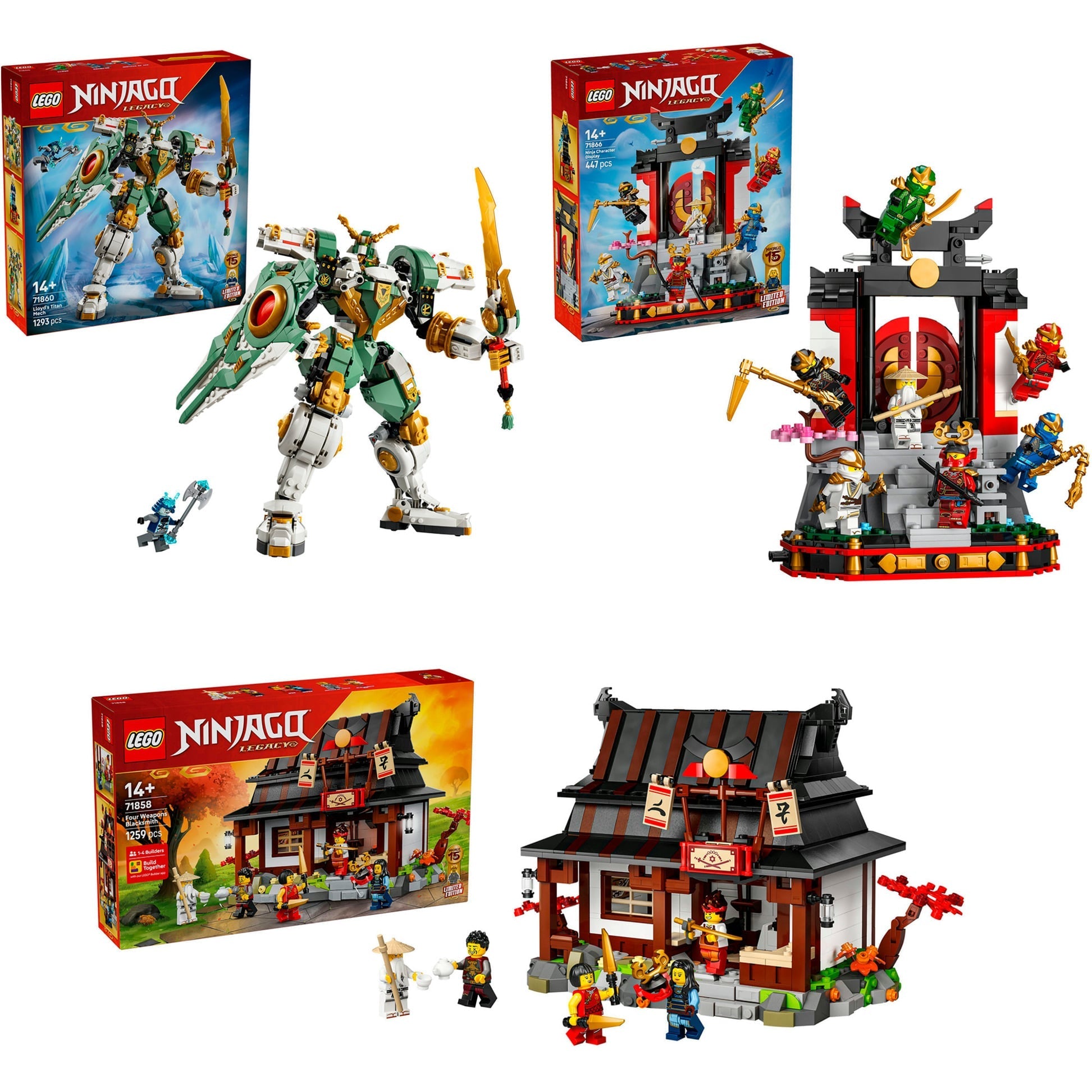 Legoâ  Ninjagoâ  15-års Jubilæums Bundle Geekd Dk