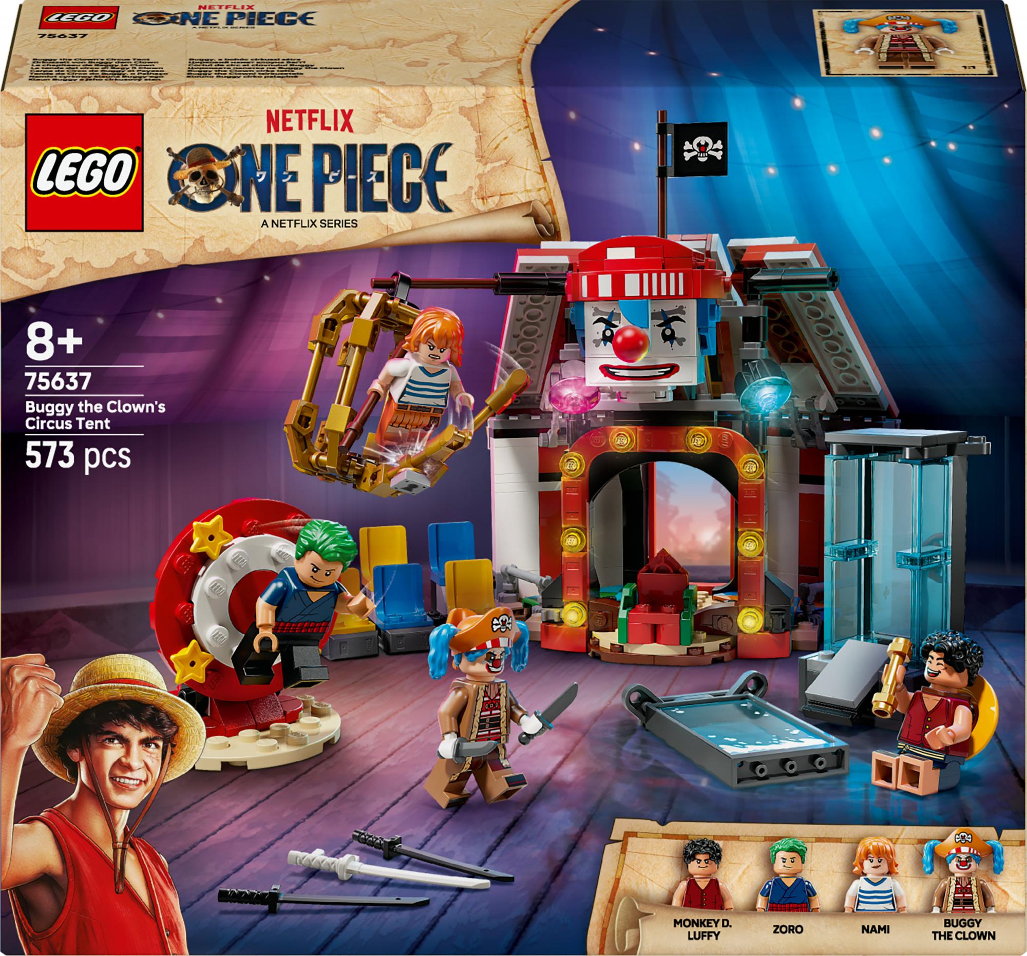 Lego One Piece Buggy The Clown   Circus Tent  75637