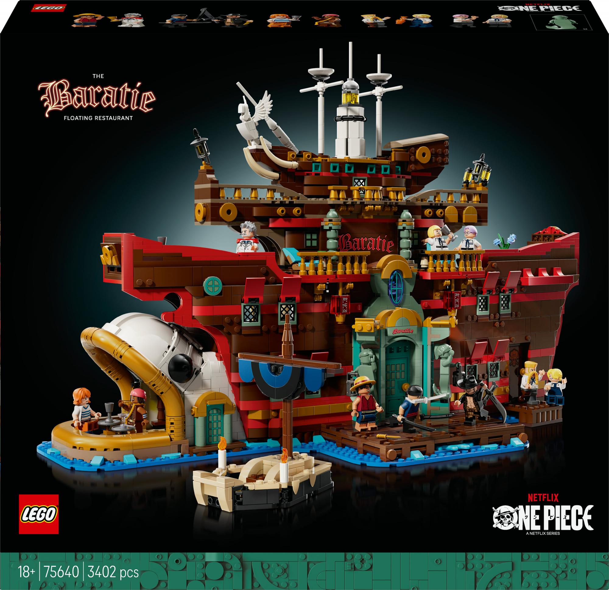 Lego One Piece The Baratie Floating Restaurant  75640