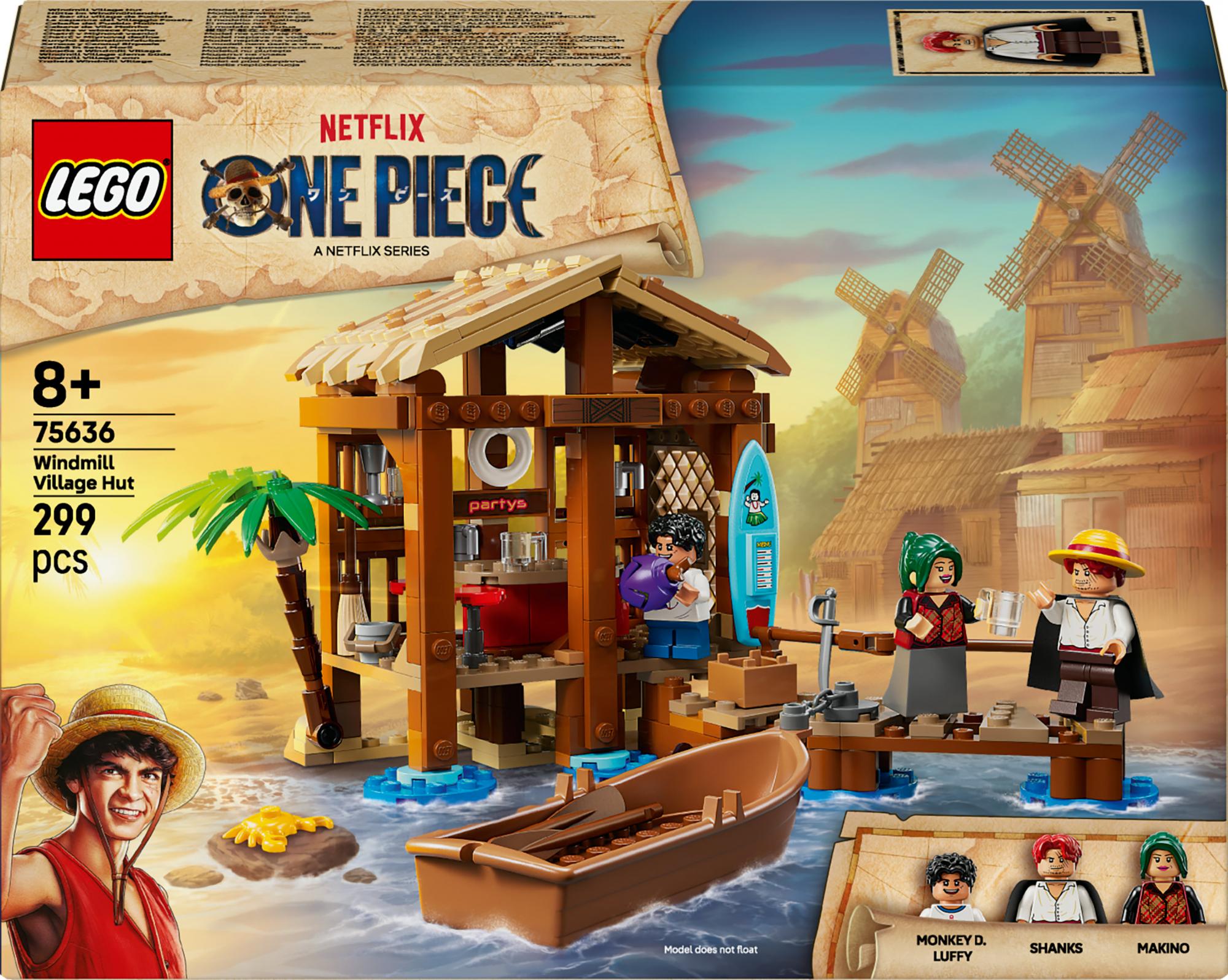 Lego One Piece Windmill Village Hut  75636