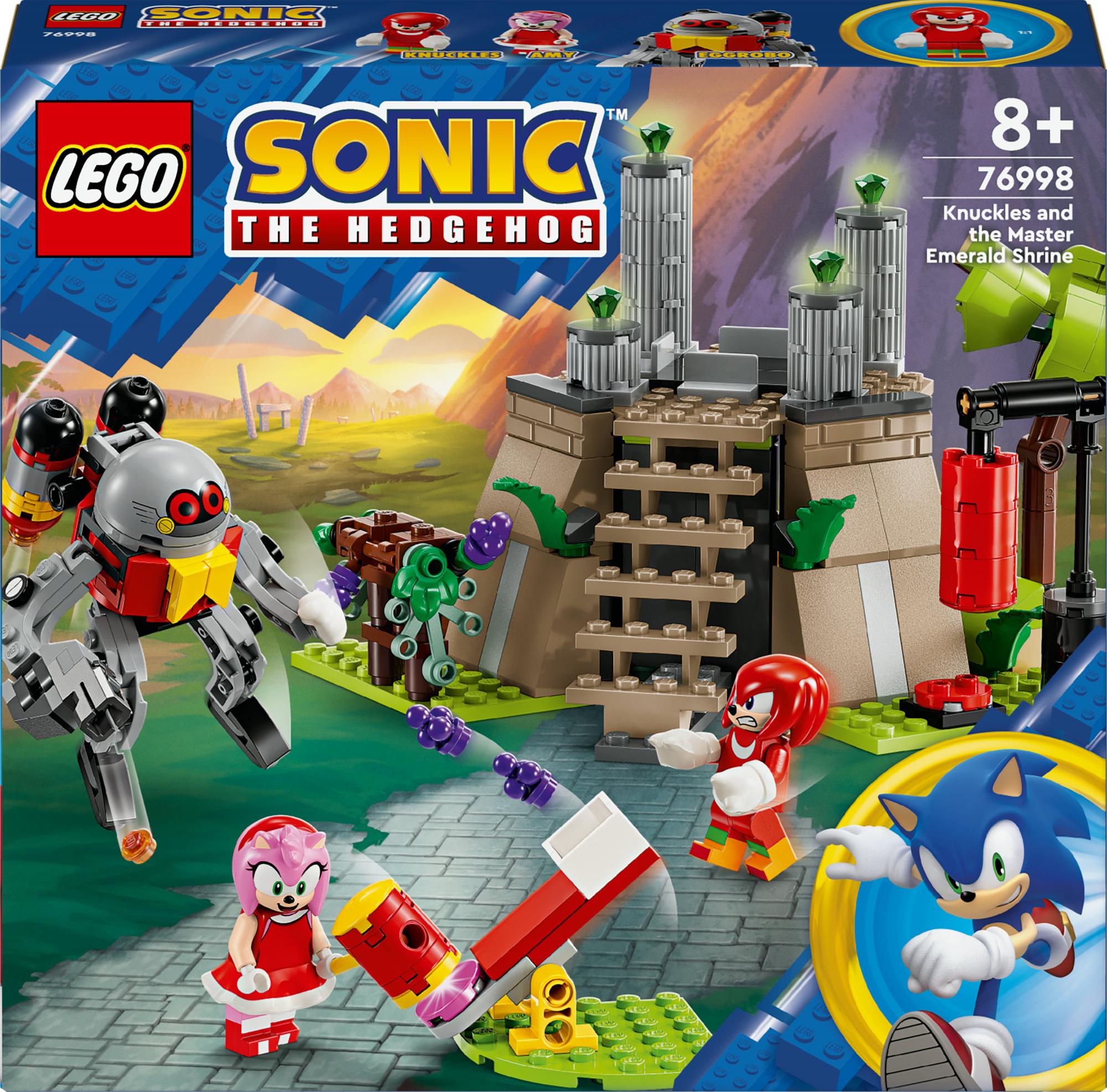 Lego Sonic Knuckles And The Master Emerald Shrine  76998  Geekd Dk