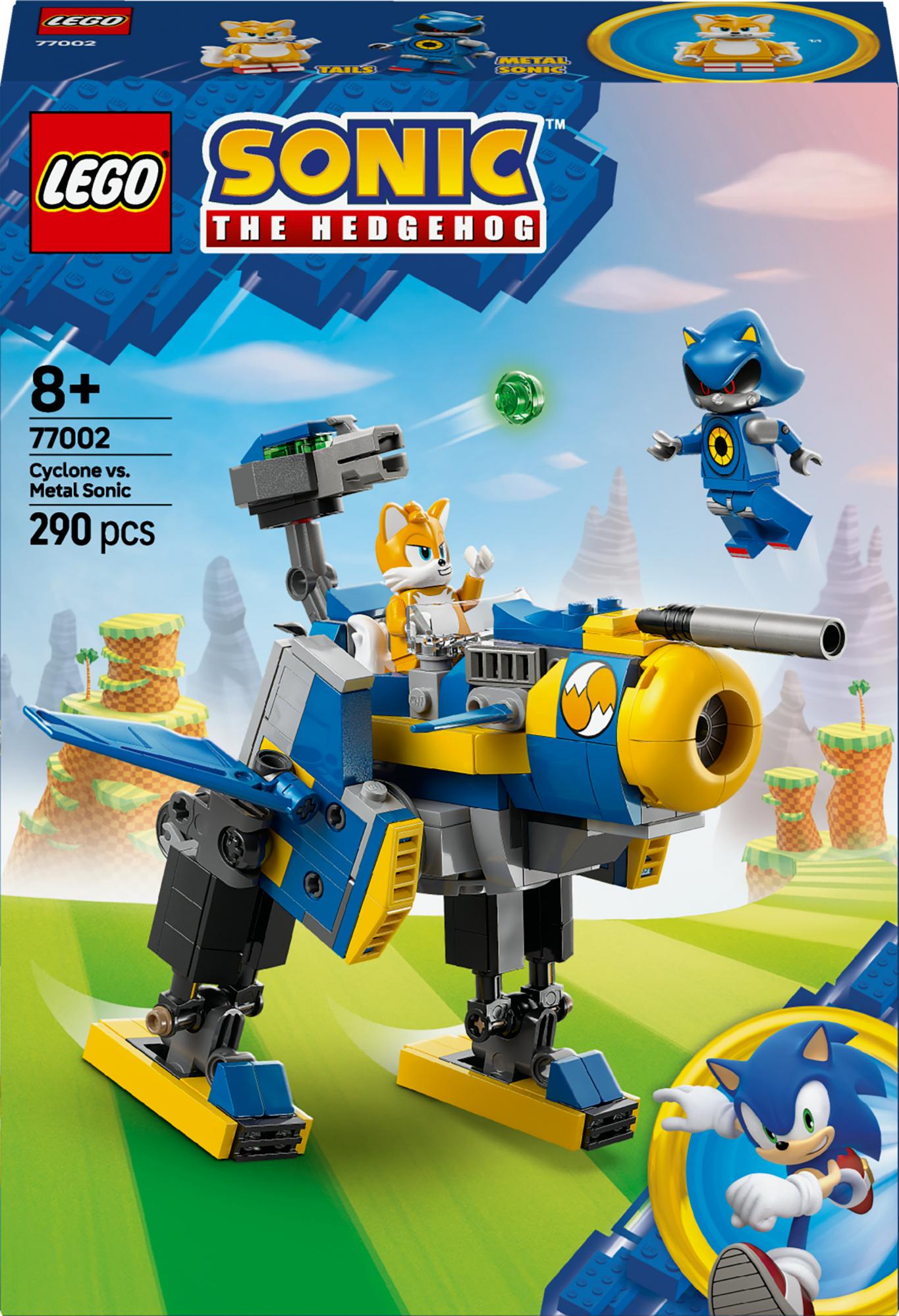 Lego 77002 Sonic The Hedgehog Cyclone Vs  Metal Sonic Geekd Dk