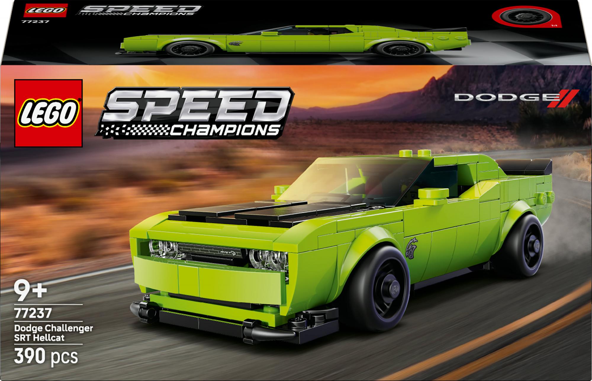 Lego Speed Champions   Dodge Challenger Srt Hellcat Sportsvog Geekd Dk