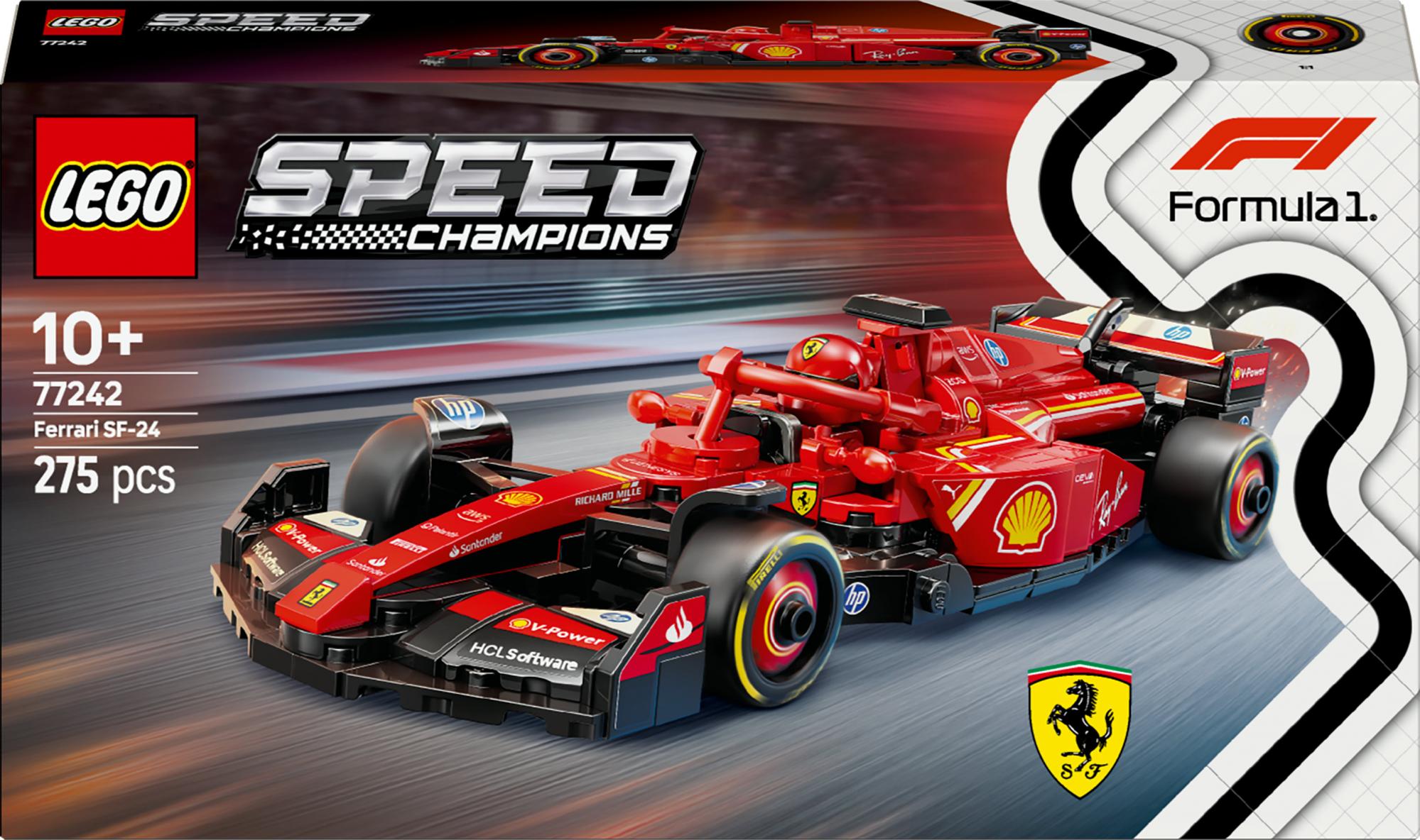 Lego 77242 Speed Champions Ferrari Sf-24 F1 Racing Car Geekd Dk