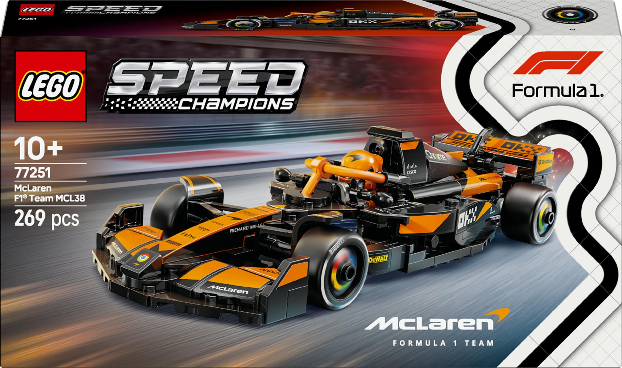 Lego 77251 Speed Champions Mclaren F1 Team Mcl38 Rennauto Geekd Dk