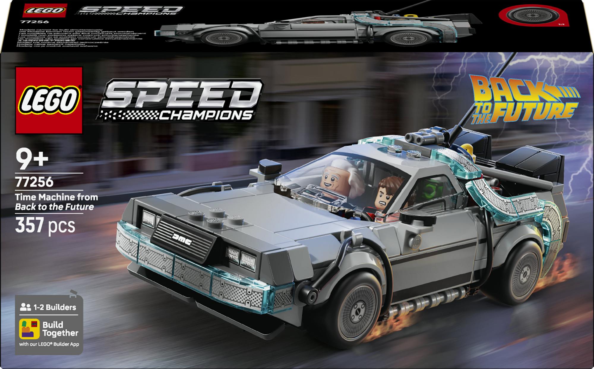 Lego Speed Champions Time Machine From Back To The Future  77256  Geekd Dk