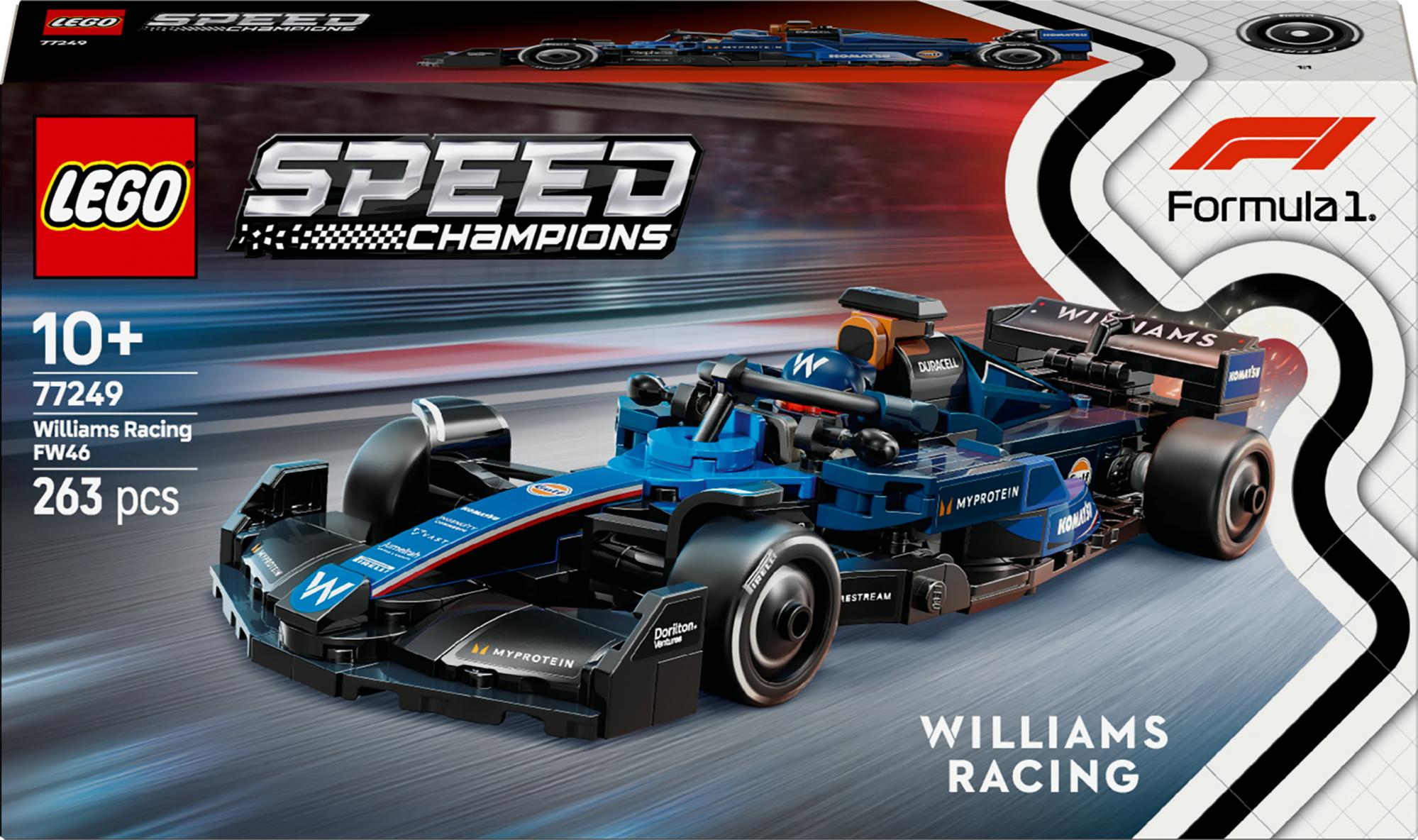 Lego 77249 Speed Champions Williams Racing Fw46 F1 Race Car Geekd Dk