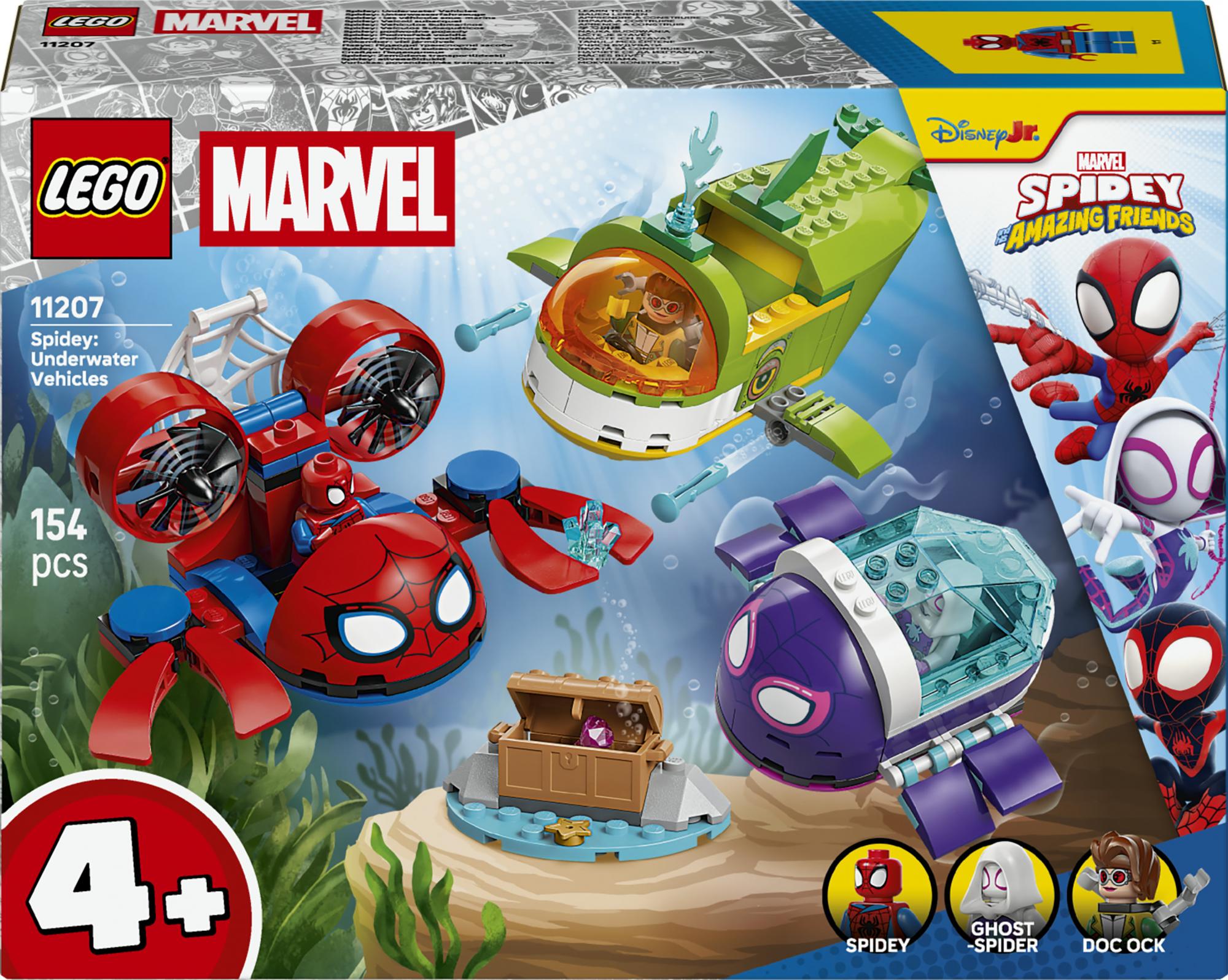 Lego Spidey Underwater Vehicles Geekd Dk