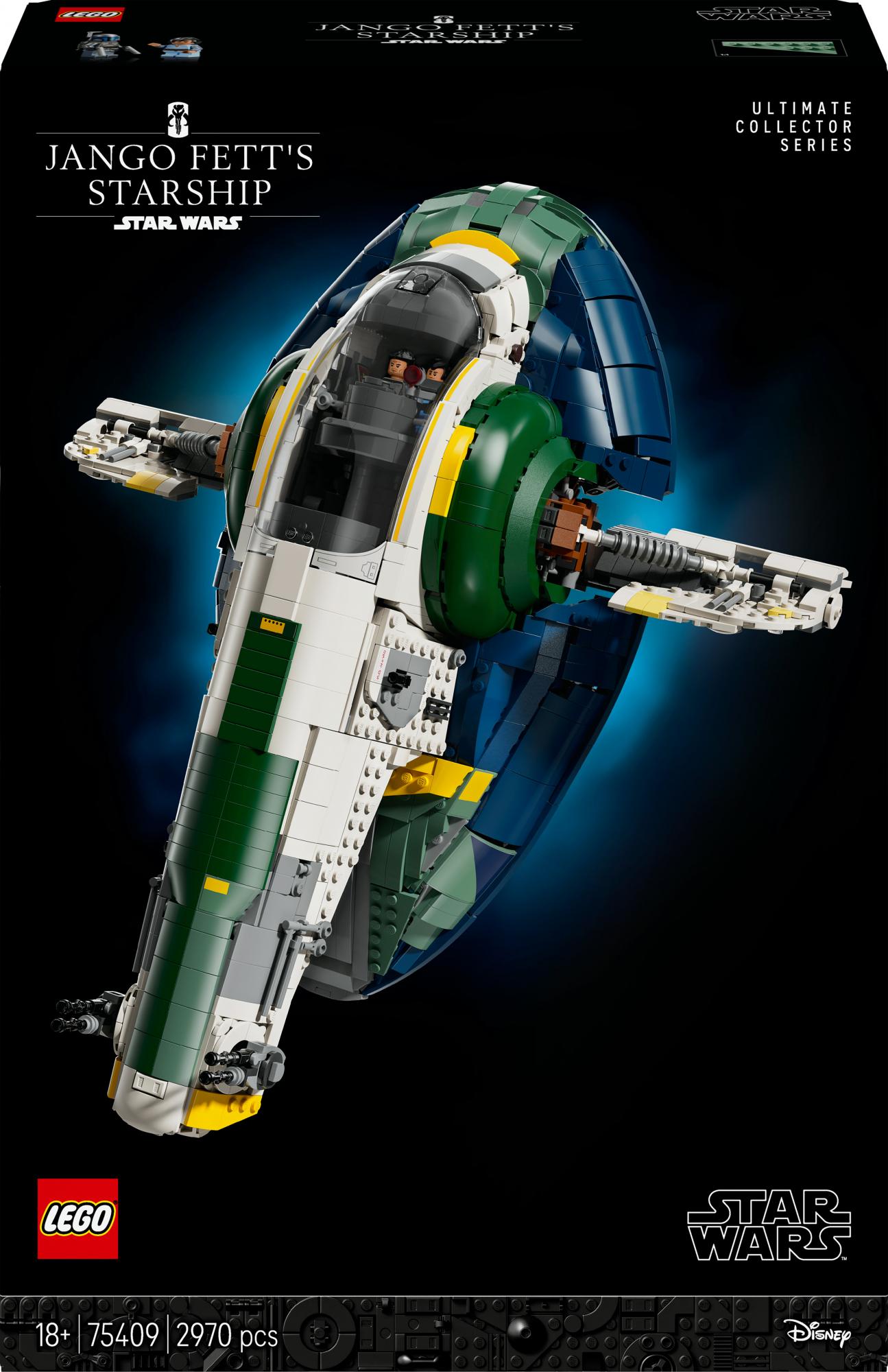 Lego Star Warsâ    Jango Fettâ   Firespray-class Starship