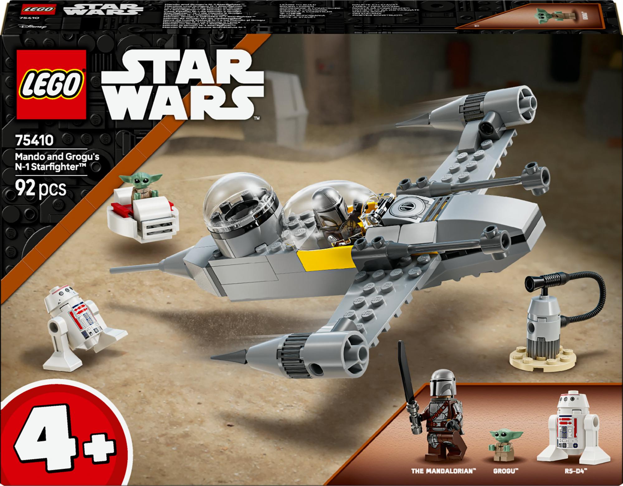 Lego 75410 Star Wars Mando And Grogu    -  Starfighter