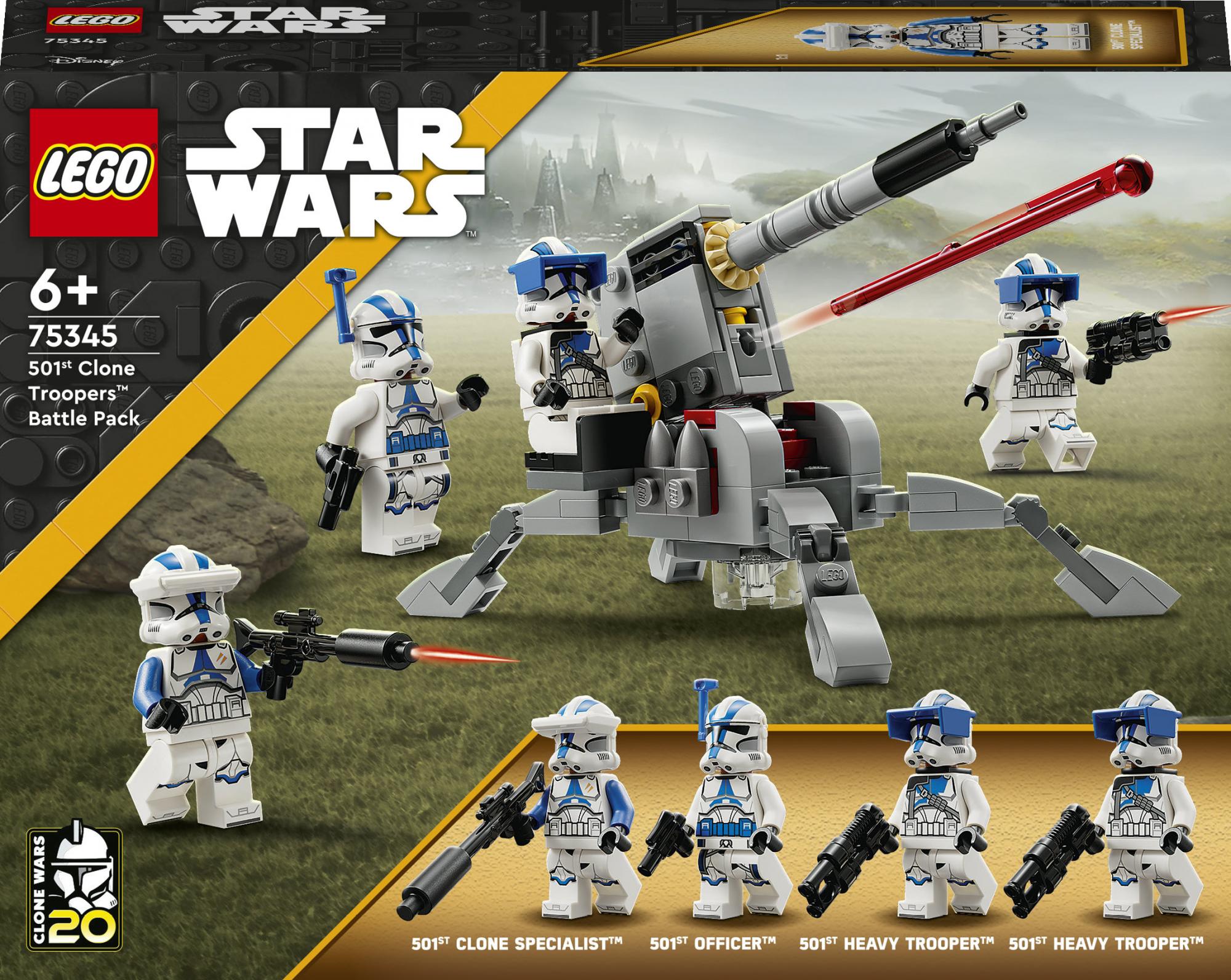 Lego Star Wars 501st Clone Troopersâ  Battle Pack 75345 Geekd Dk