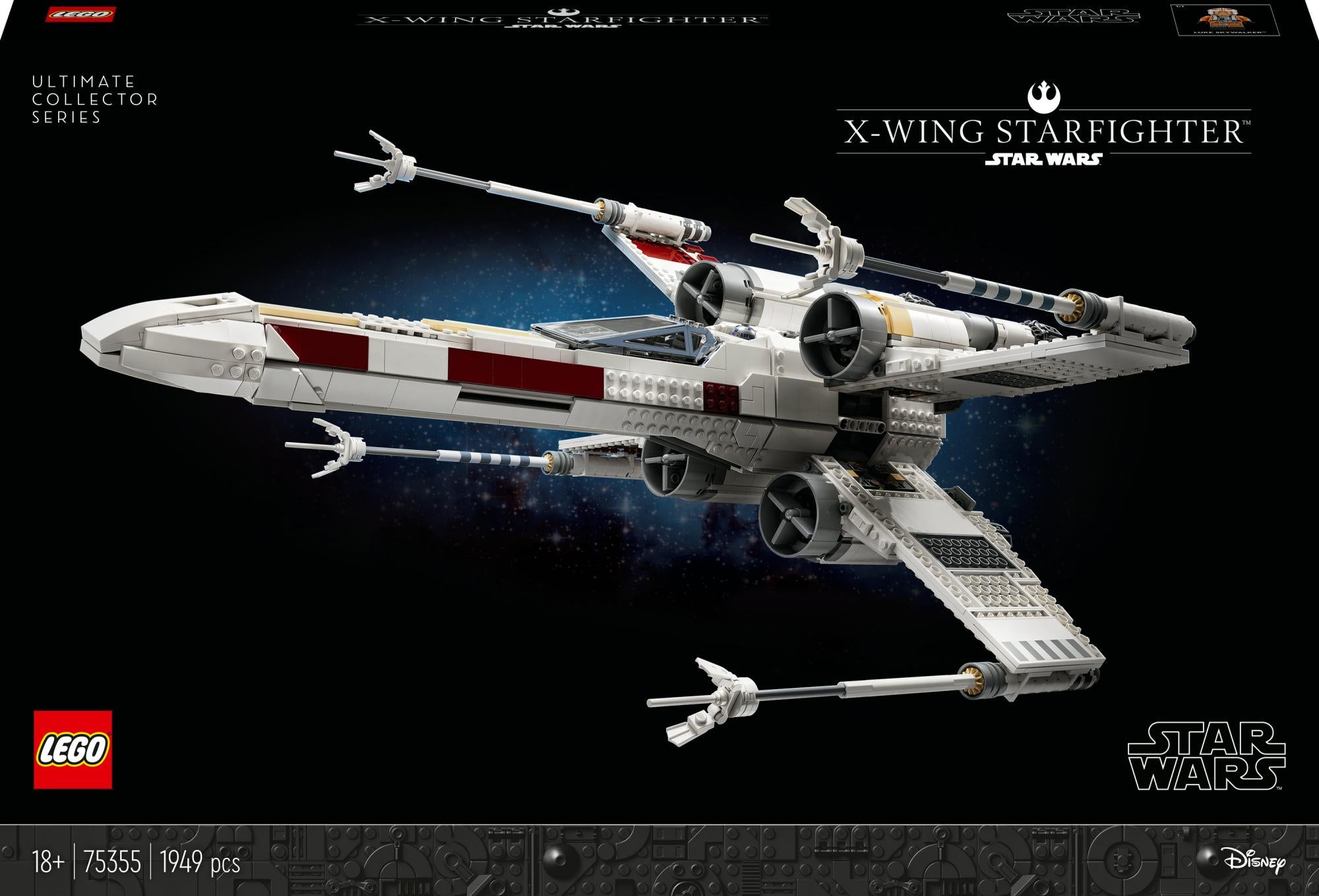 Lego Star Wars  -wing Starfighterâ   75355  Geekd Dk
