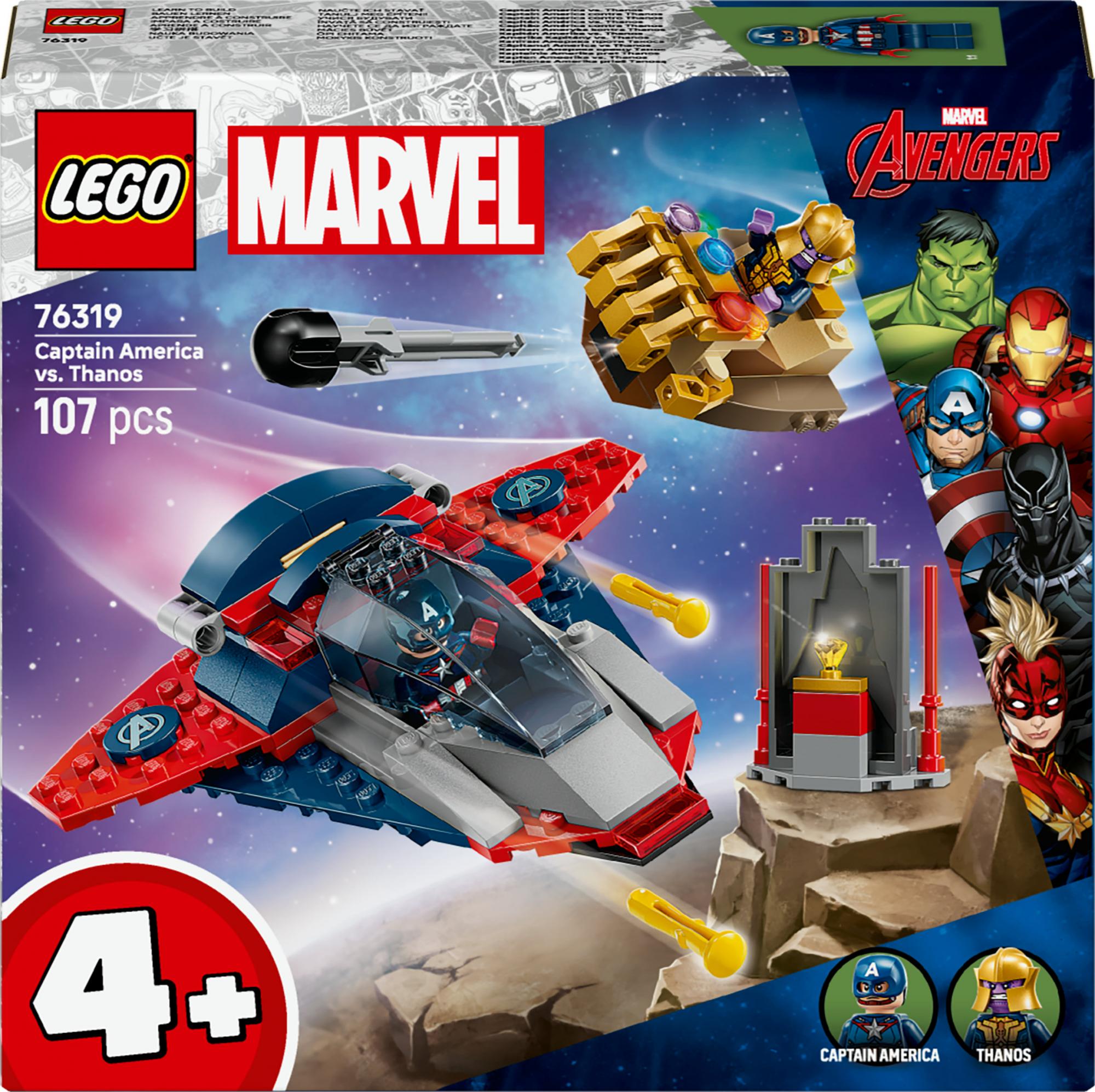 Lego Super Heroes Captain America Vs  Thanos  76319