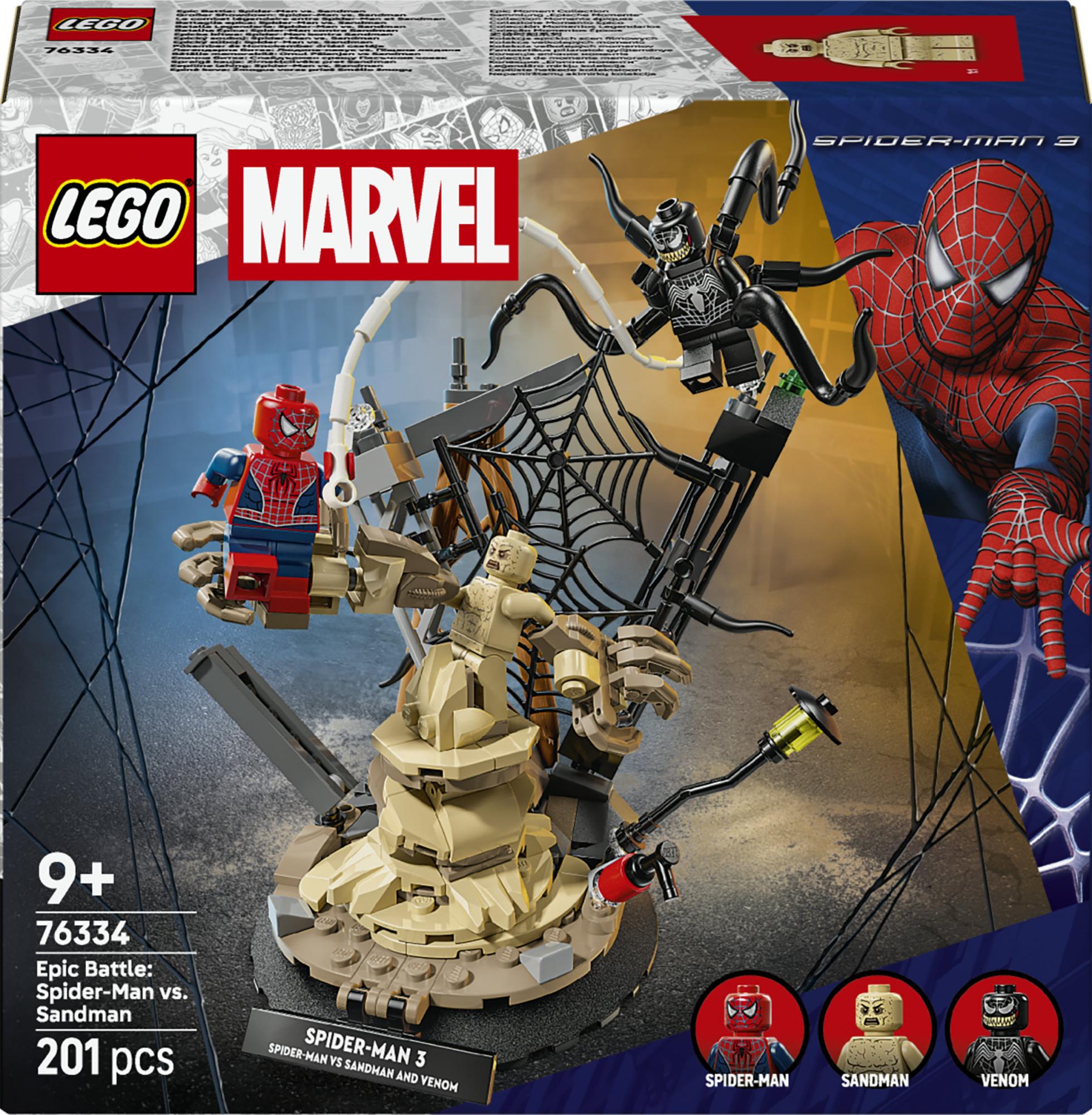 Lego Super Heroes Epic Battle Spider-man Vs Sandman Geekd Dk