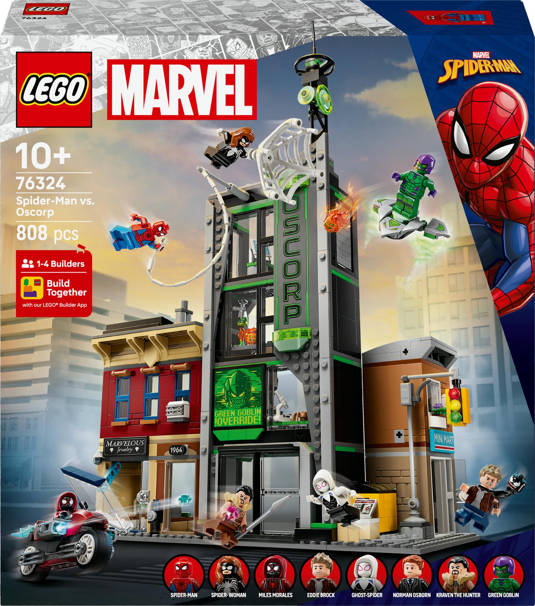 Lego Super Heroes   Spider-man Vs  Oscorp